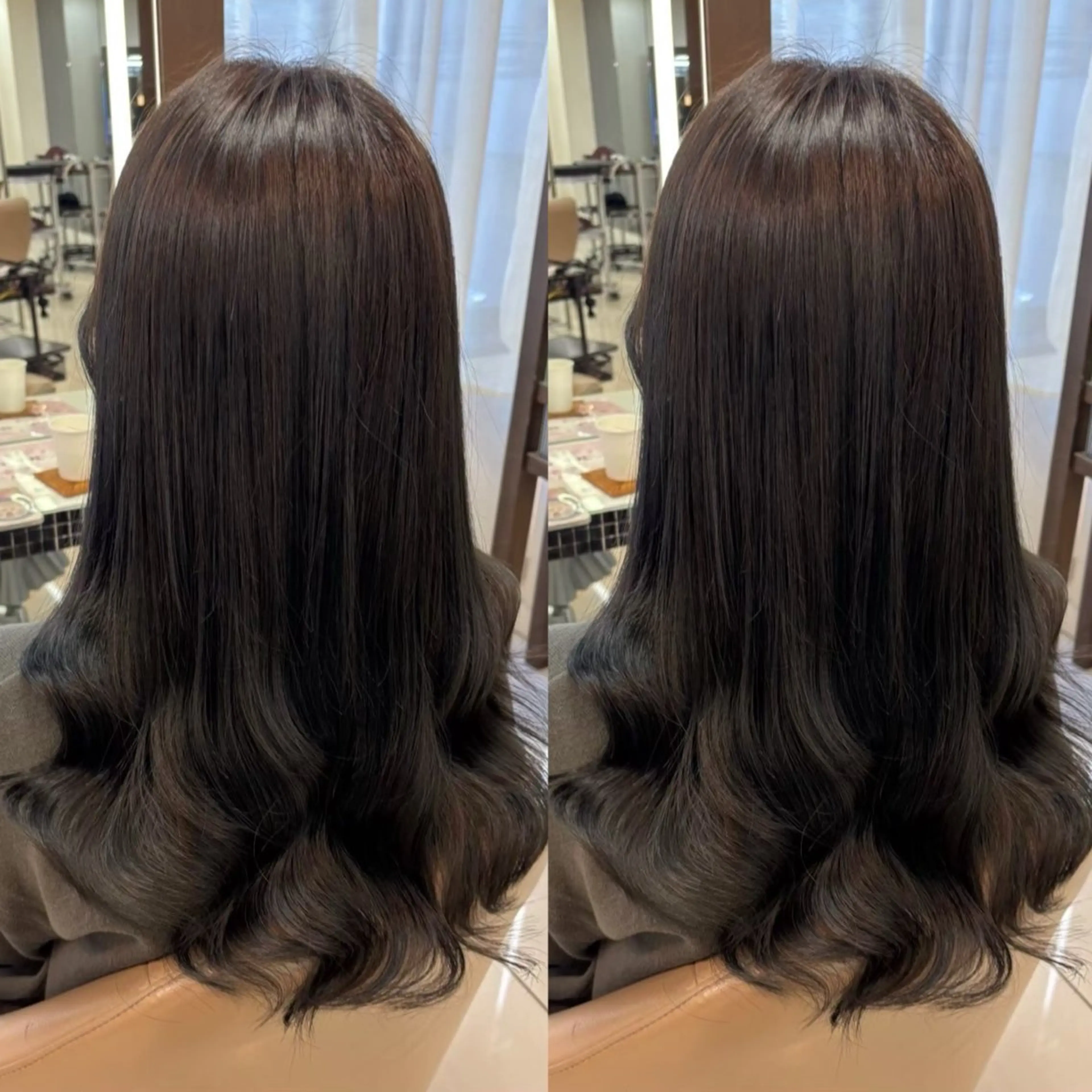 カラー ヘアメ🎀推しカラー 🥣横浜/しほ🧸のヘアスタイル