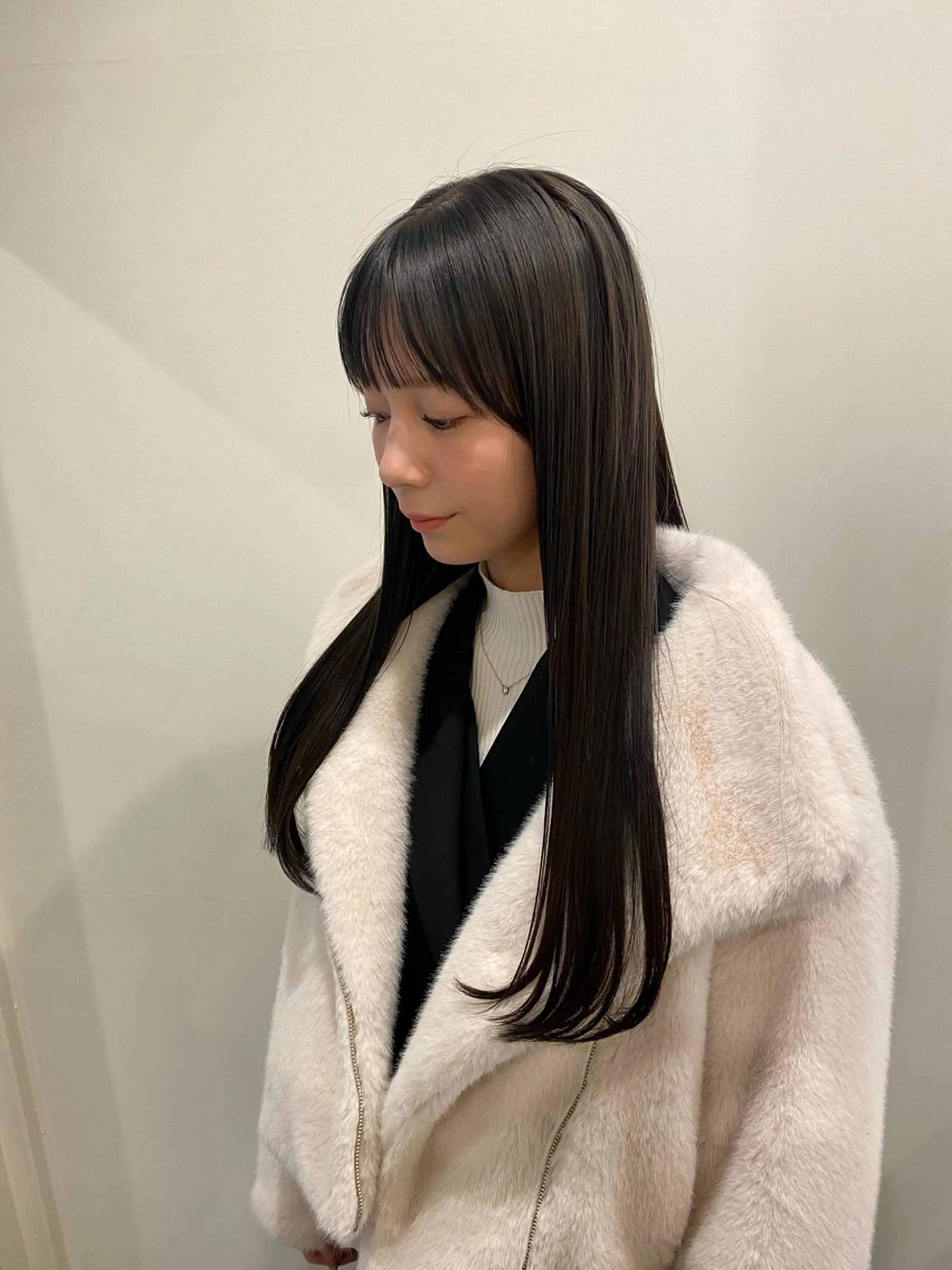 ミディアム カラー ヘアカラー トリートメント 🍑 モモカ🍑のヘアスタイル