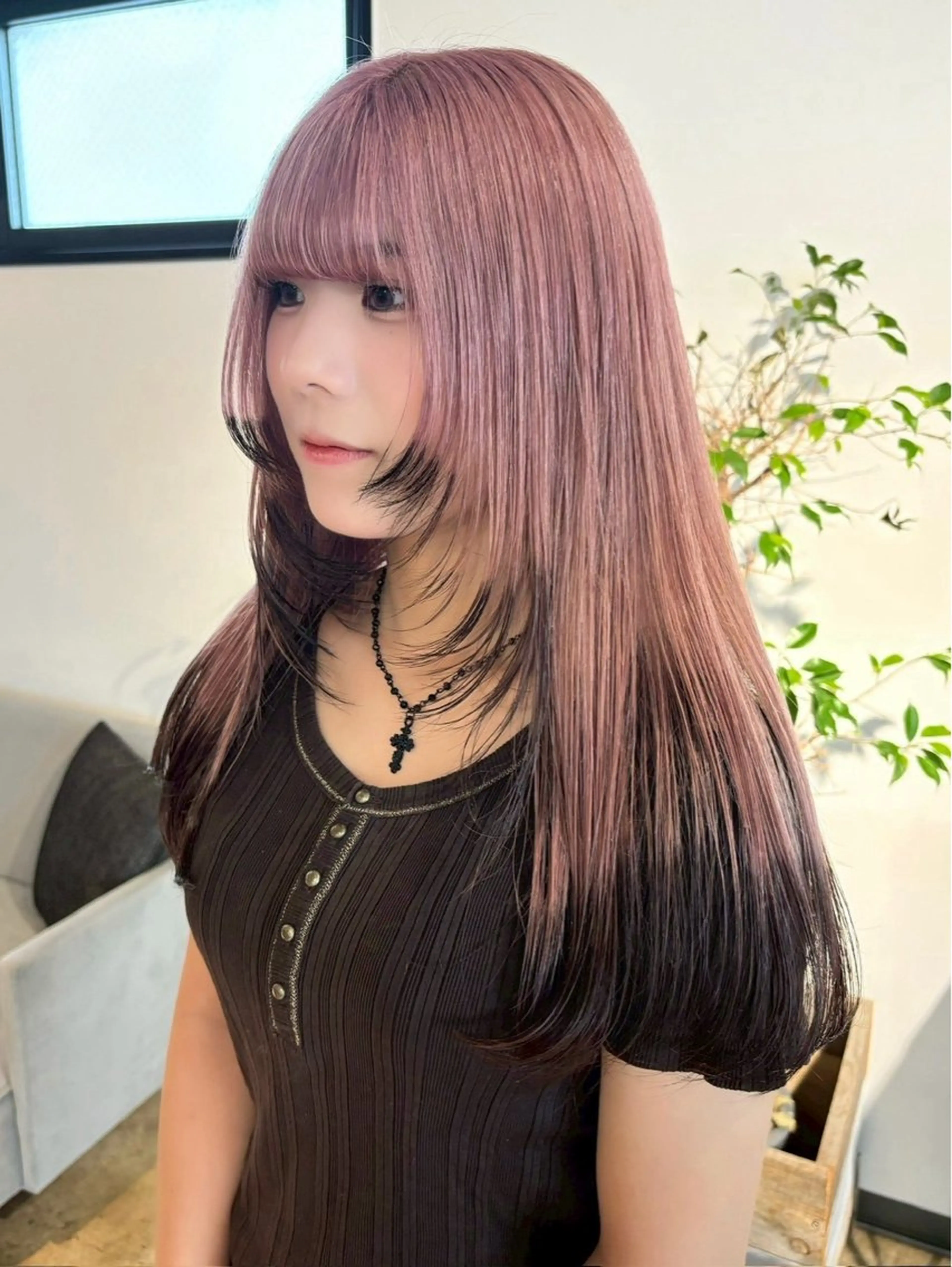 ロング カラー ヘアカラー 🪐ブリーチ/y2k ヘア🪐HARUKAのヘアスタイル