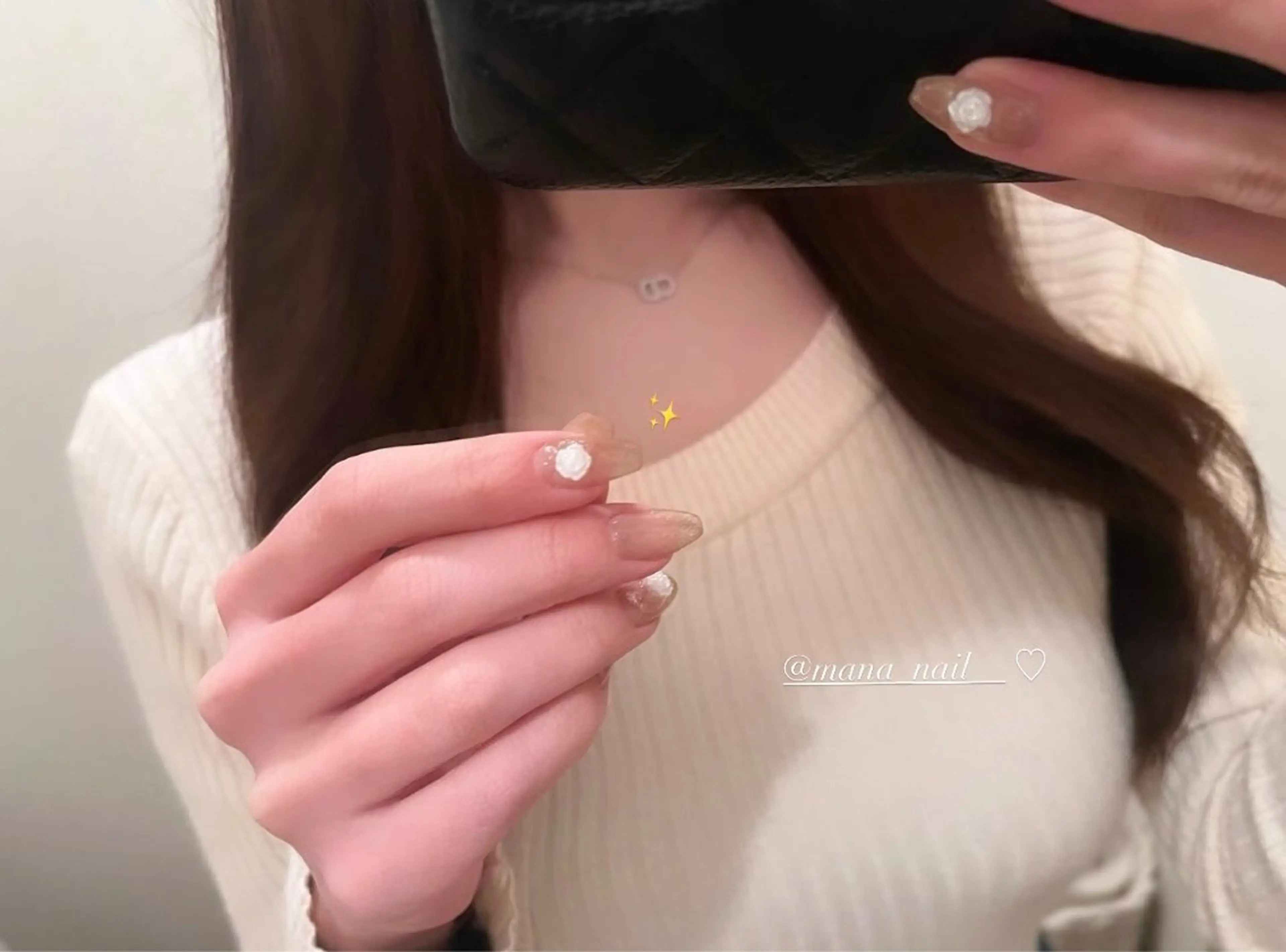 ネイル ハンドネイル 🤍Earth笛吹 𝑴𝒂𝒏𝒂🤍のネイルデザイン