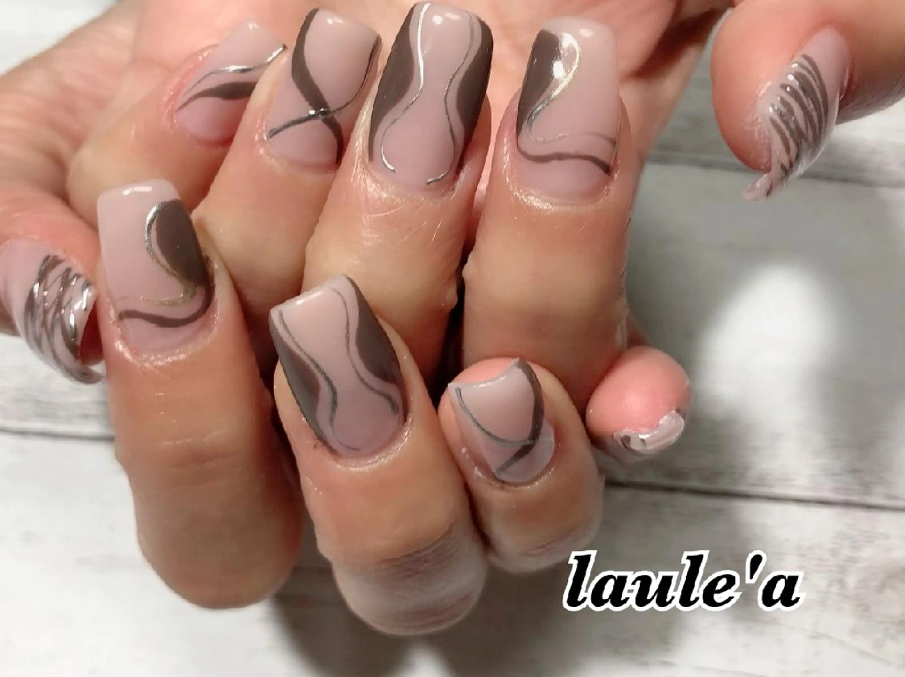 ネイル ハンドネイル Rグループ felizのネイルデザイン