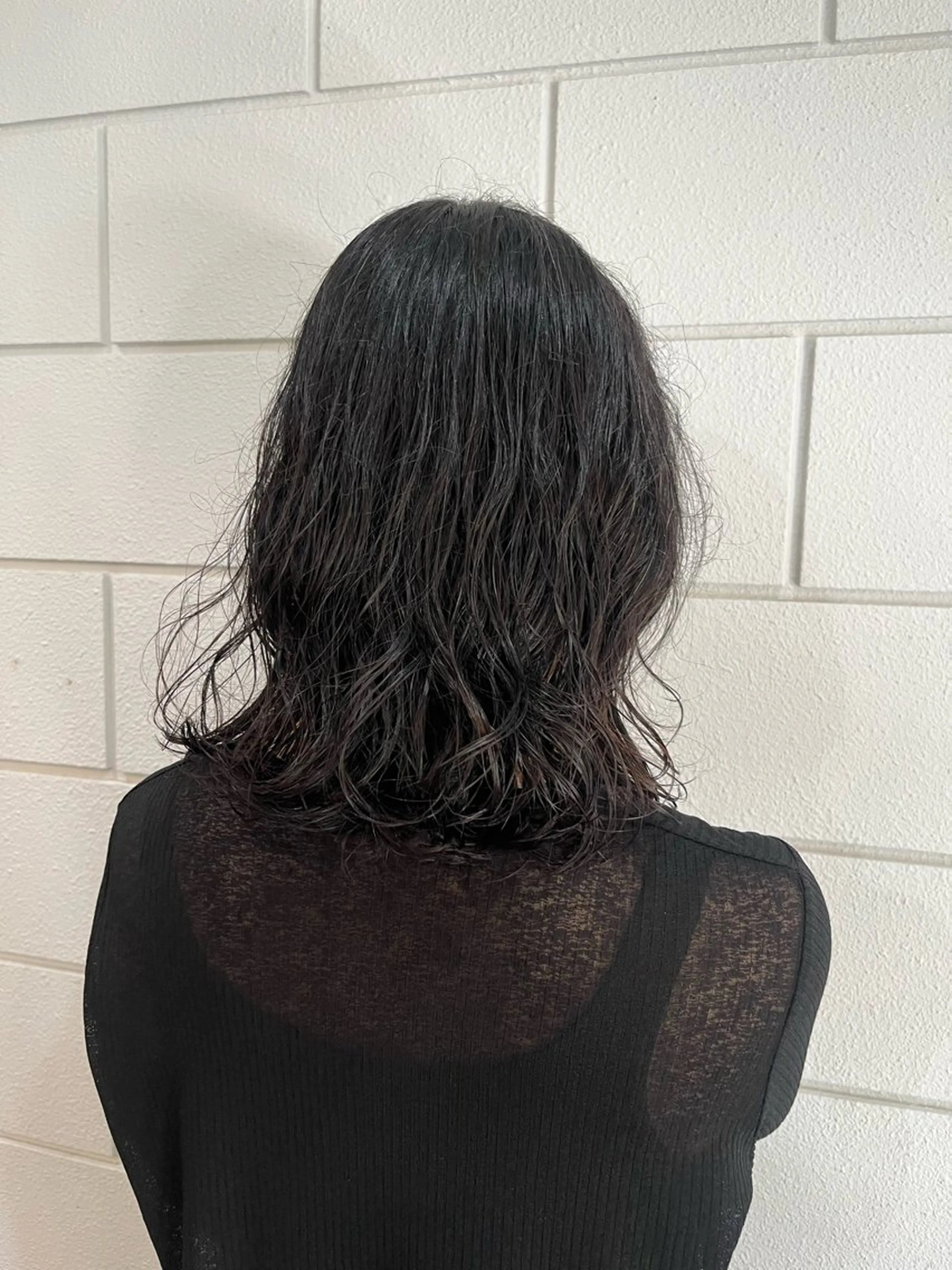 ミディアム パーマ カット パーマ 小沼采唯👧🏼 海好きオヌちゃんのヘアスタイル