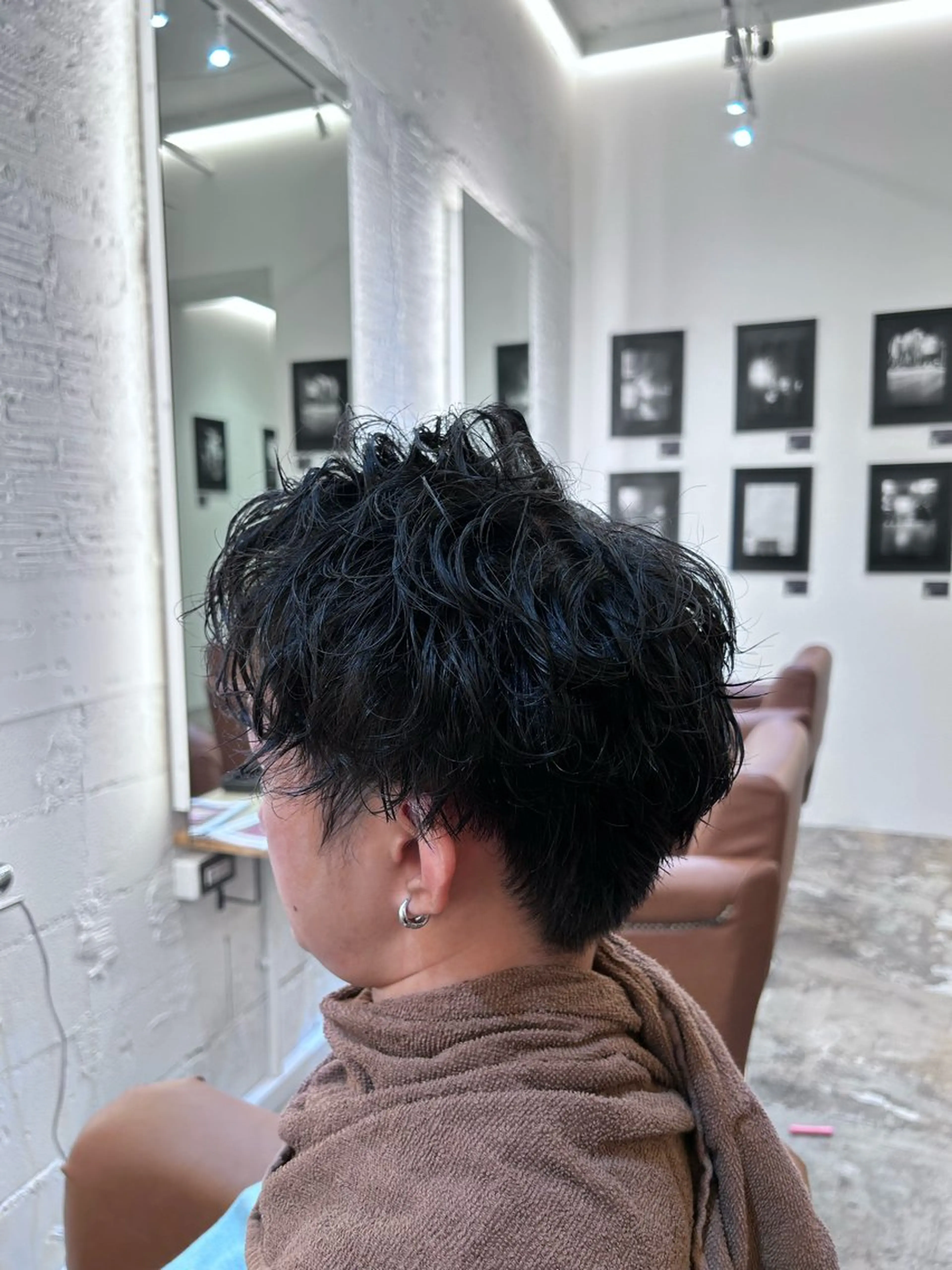 メンズ メンズパーマ Ryo☘縮毛矯正/ メンズ/ブリーチ/のヘアスタイル