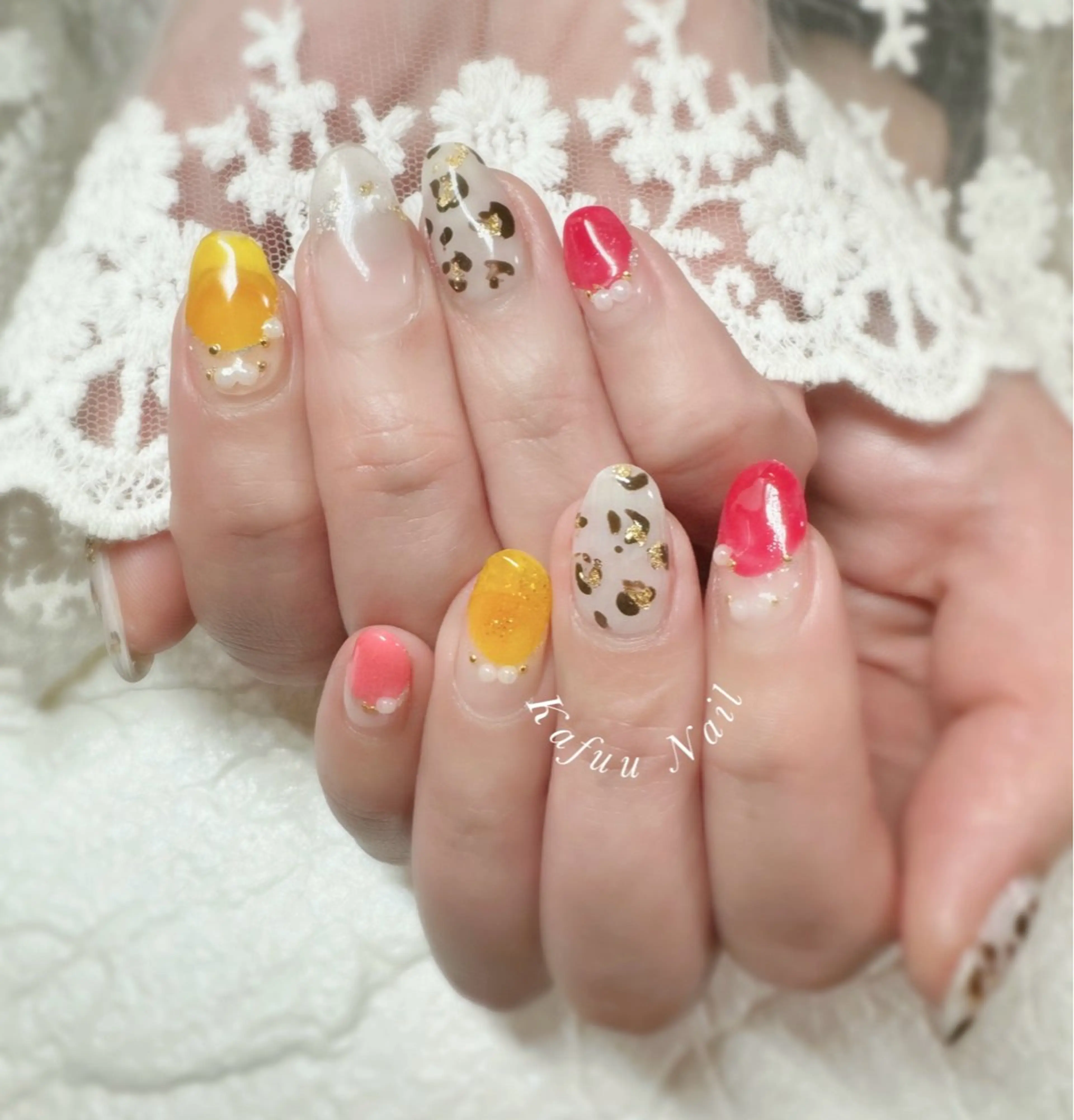 ミディアム Kafuu Nailのネイルデザイン