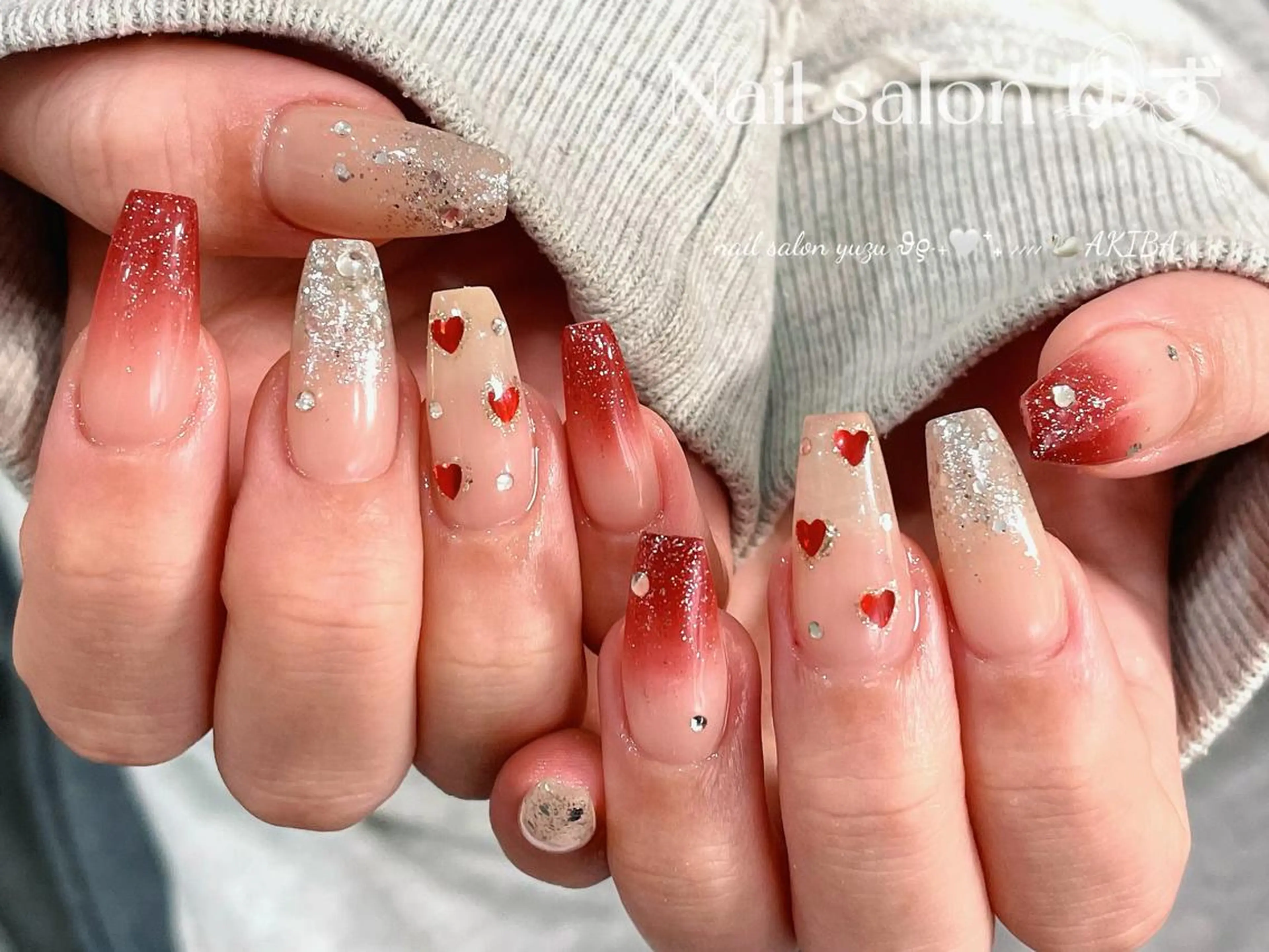 ネイル ハンドネイル MAKI💚💚💚 秋葉原.のネイルデザイン