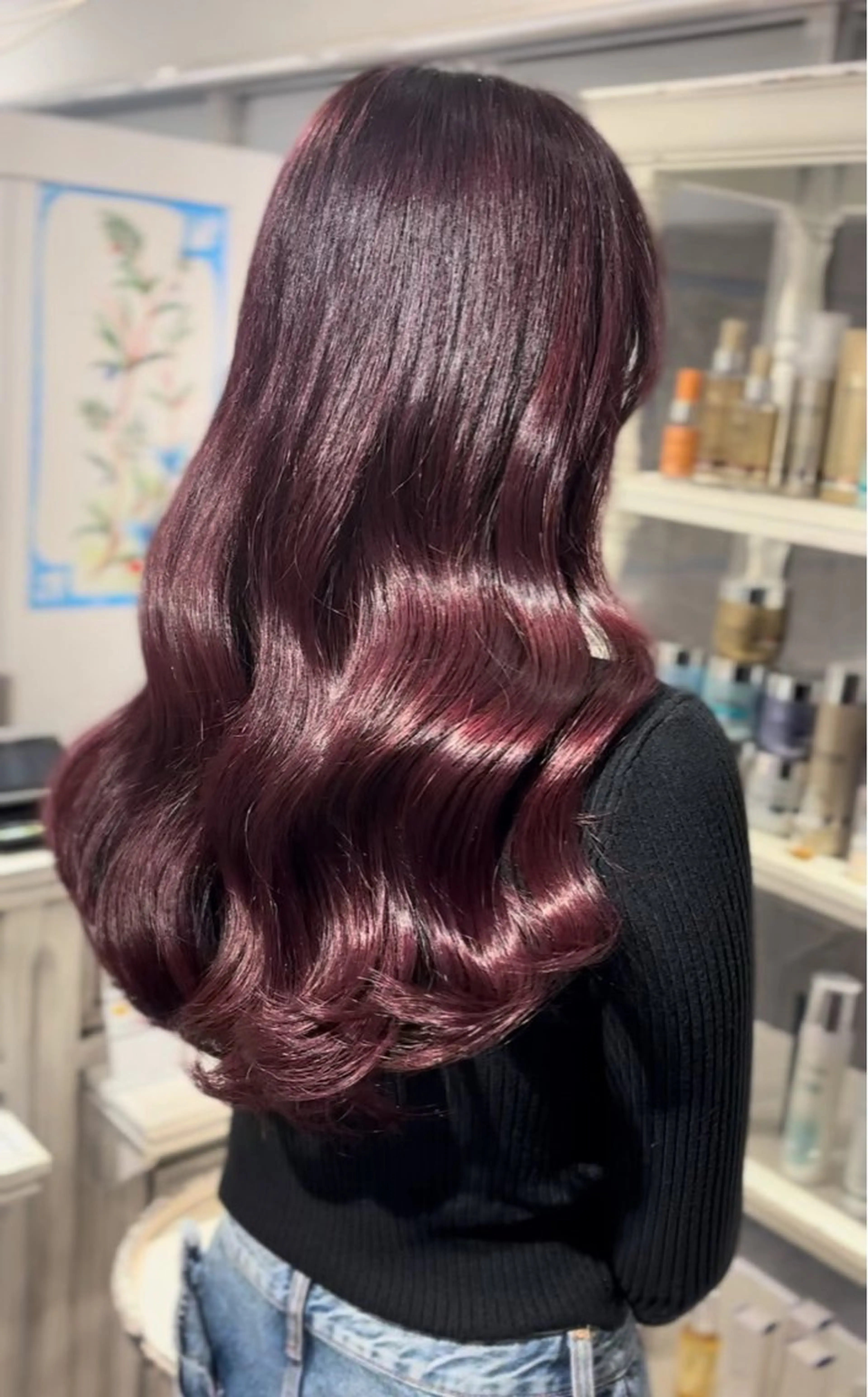 カラー 塚本 希来のヘアスタイル