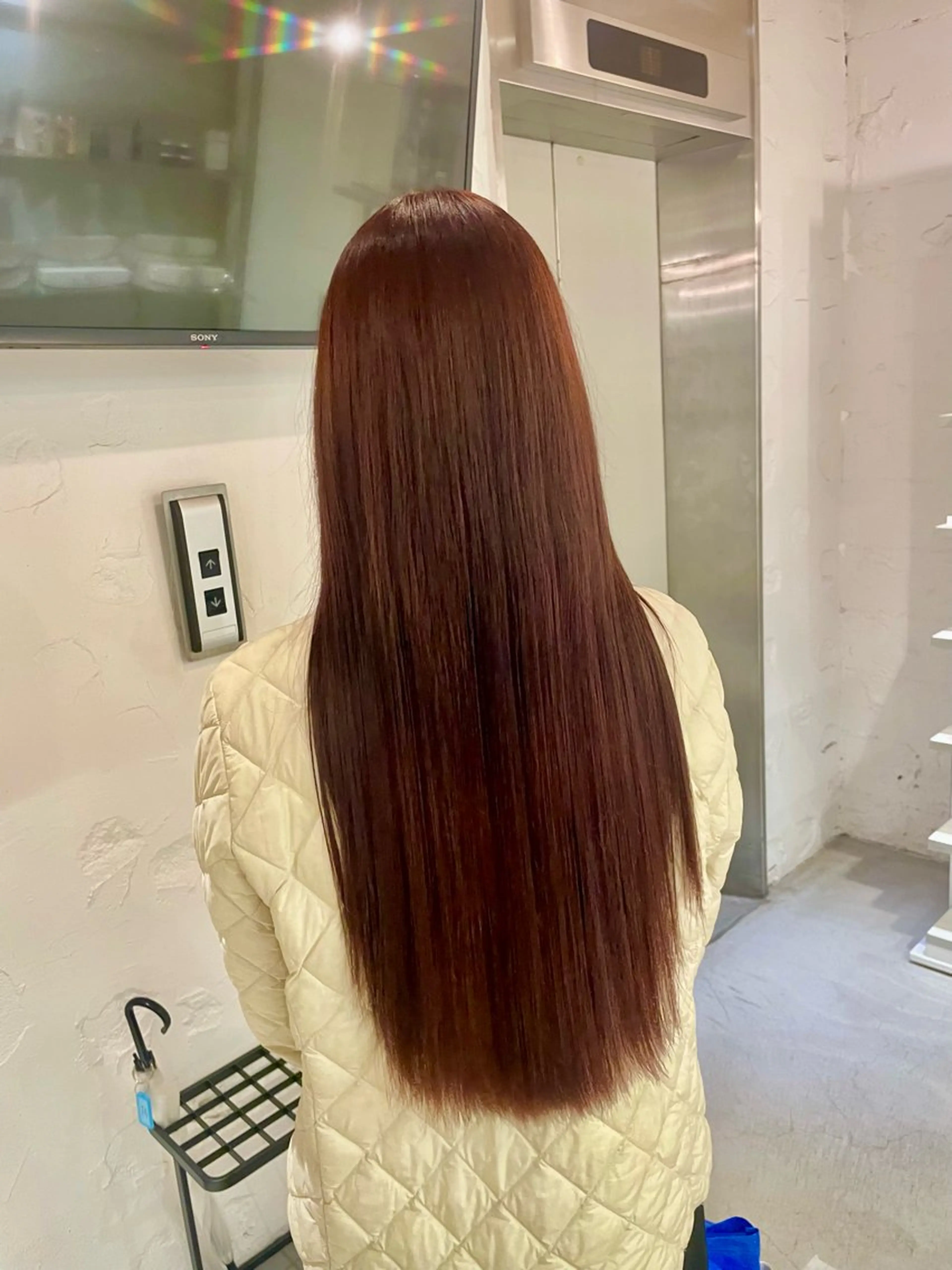 ロング 🇨🇳ハイトーン ワンホン🇰🇷ななのヘアスタイル