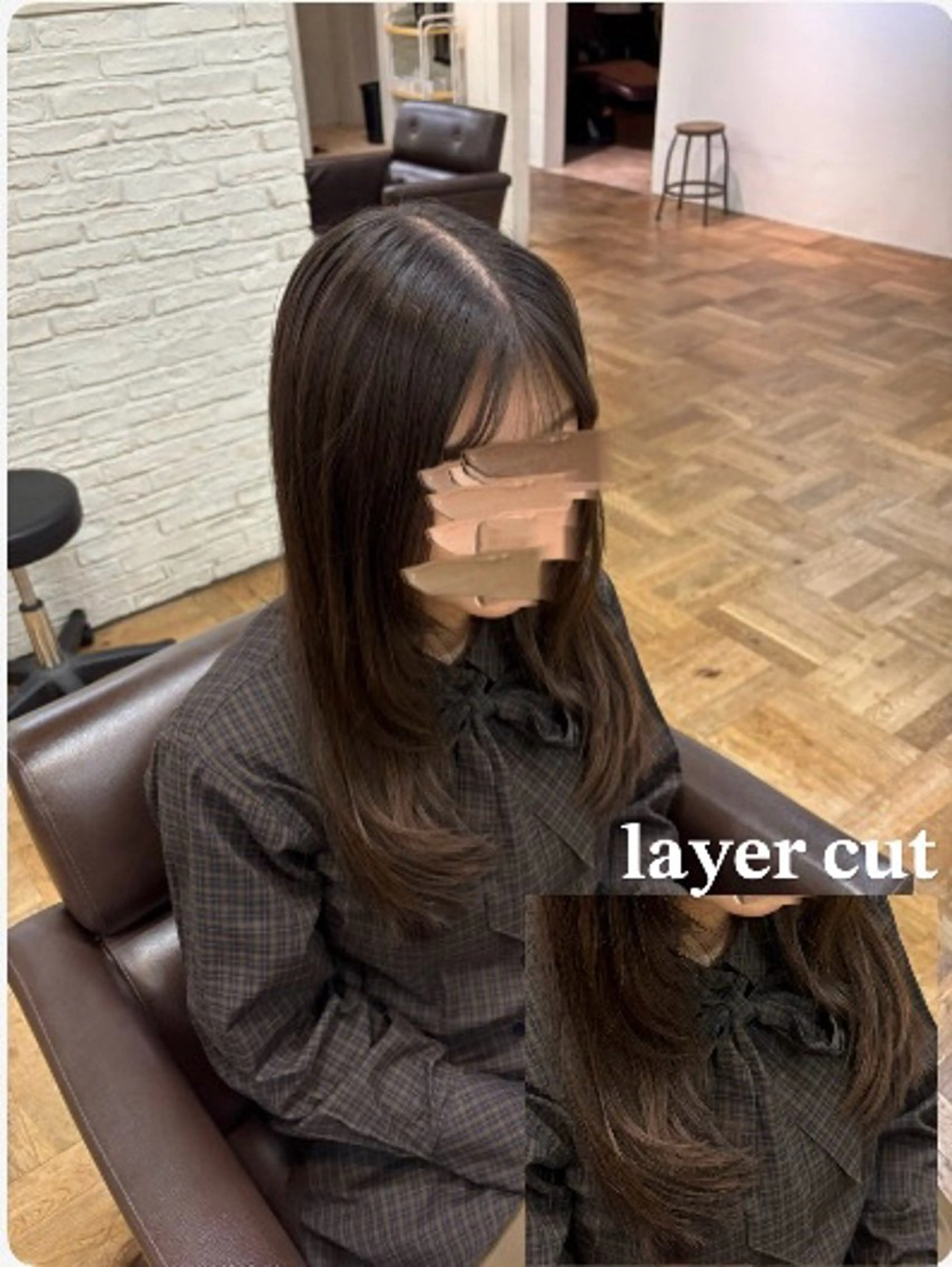 ミディアム 古川 心のヘアスタイル