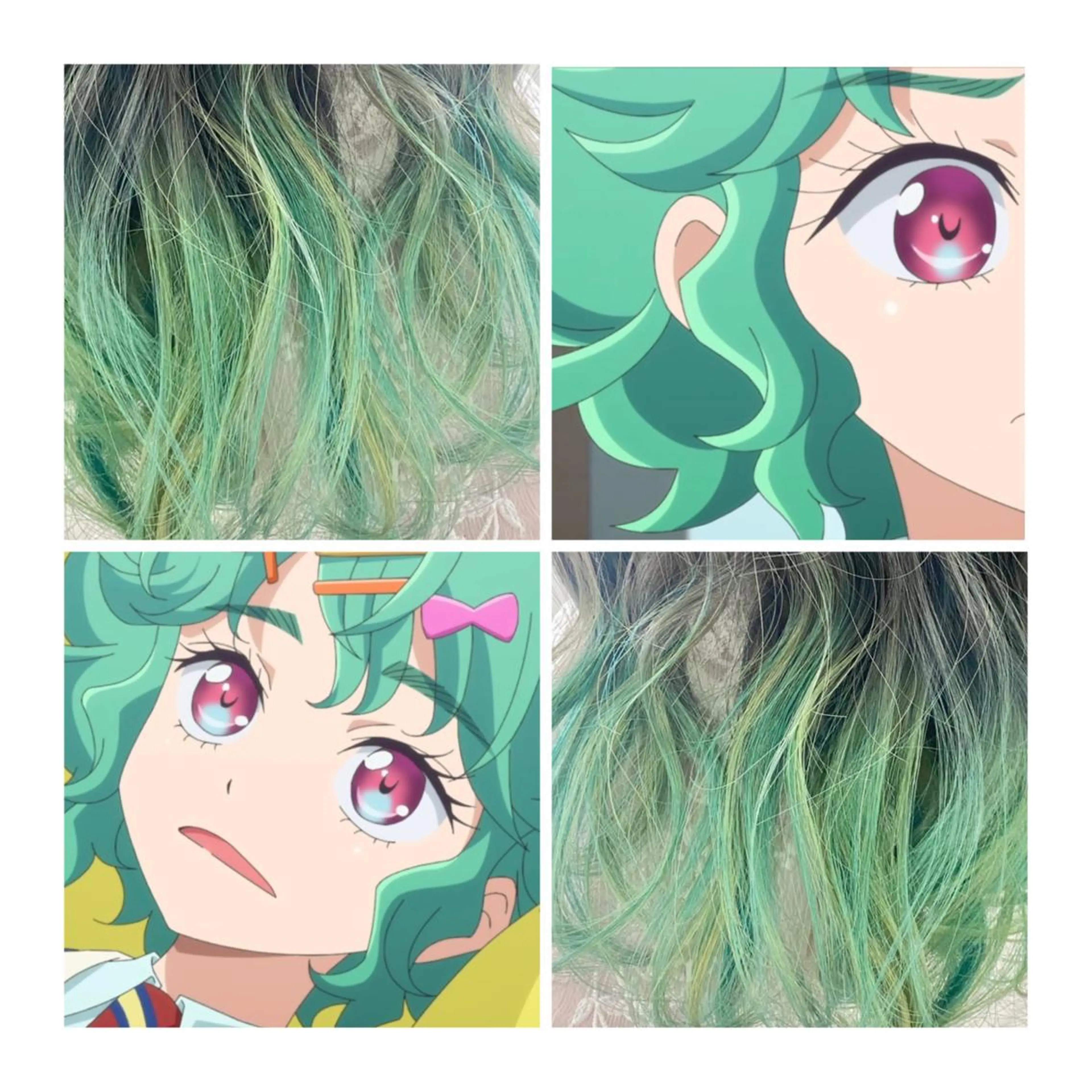 セミロング カラー TSUNO🦖 派手髪/オタク美容師のヘアスタイル