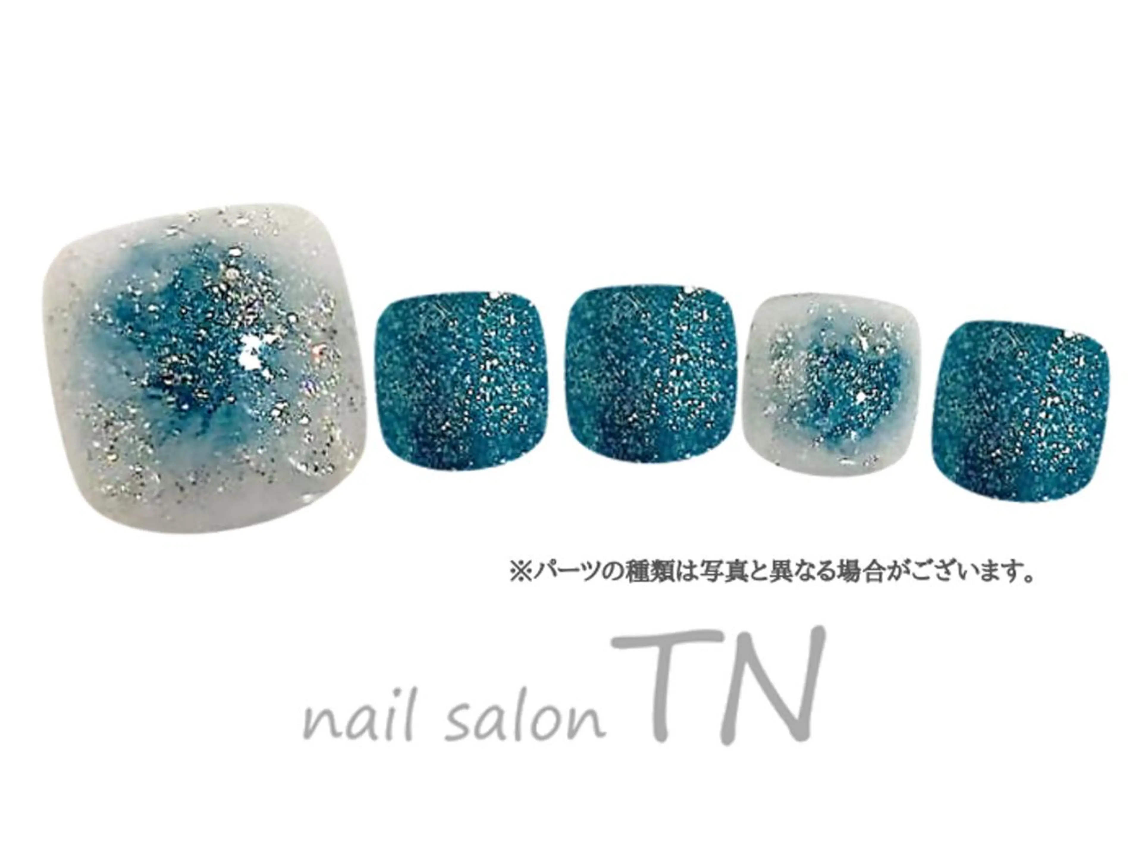 ネイル フットネイル 中島 実穂のネイルデザイン