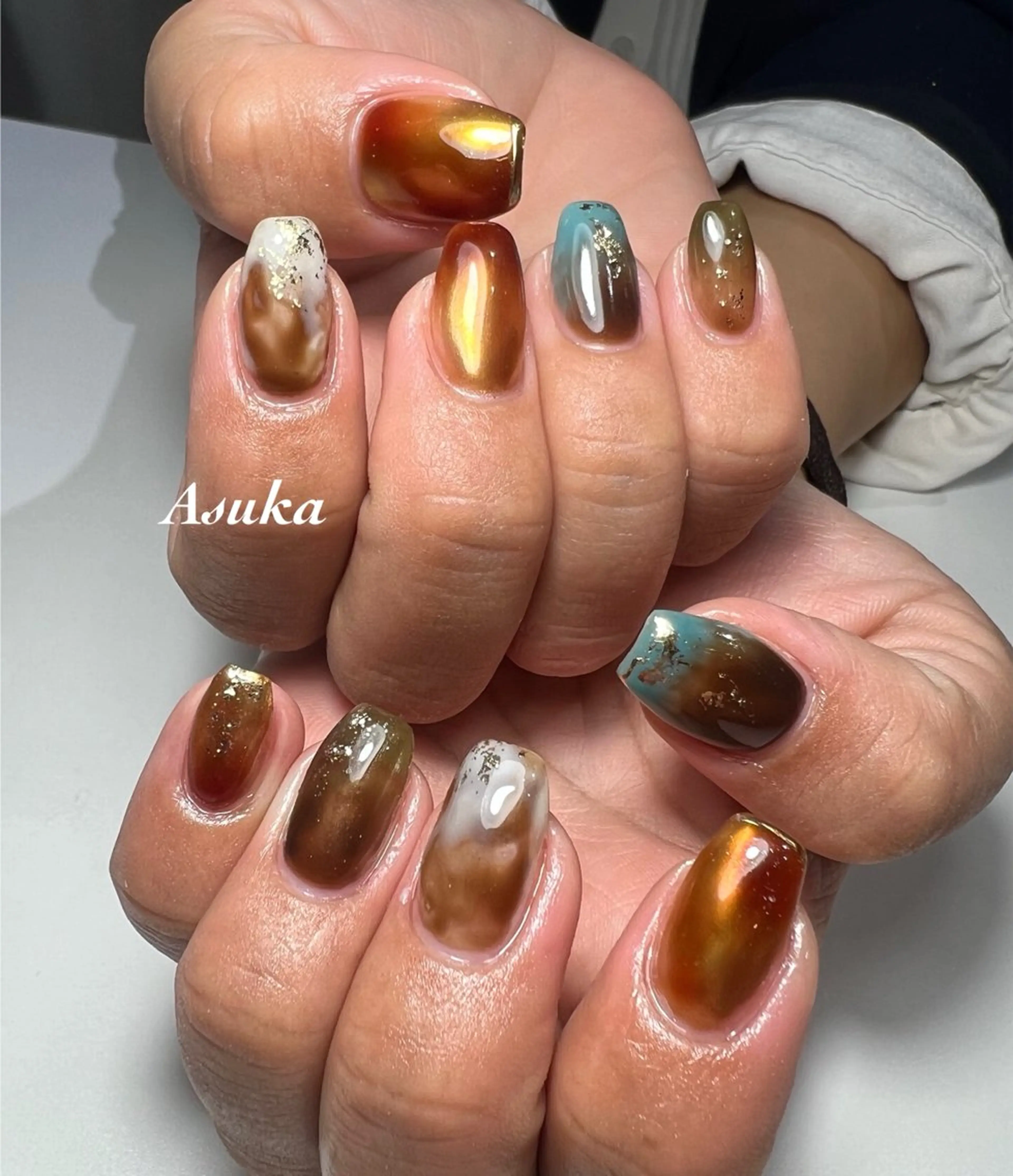 ネイル 持ち込み ハンドネイル hills nail /Asukaのネイルデザイン