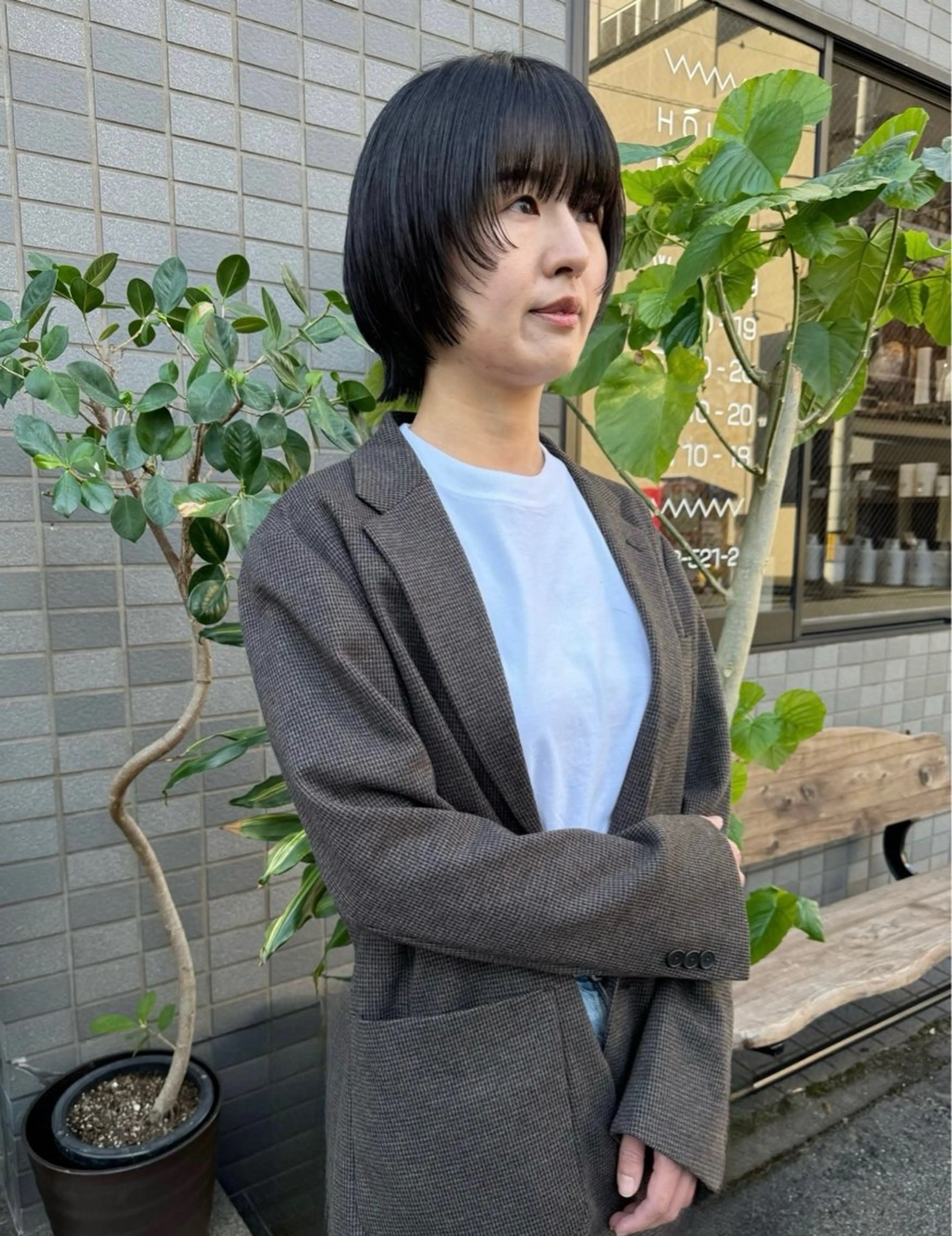 ショート (h)wim ウィムのヘアスタイル