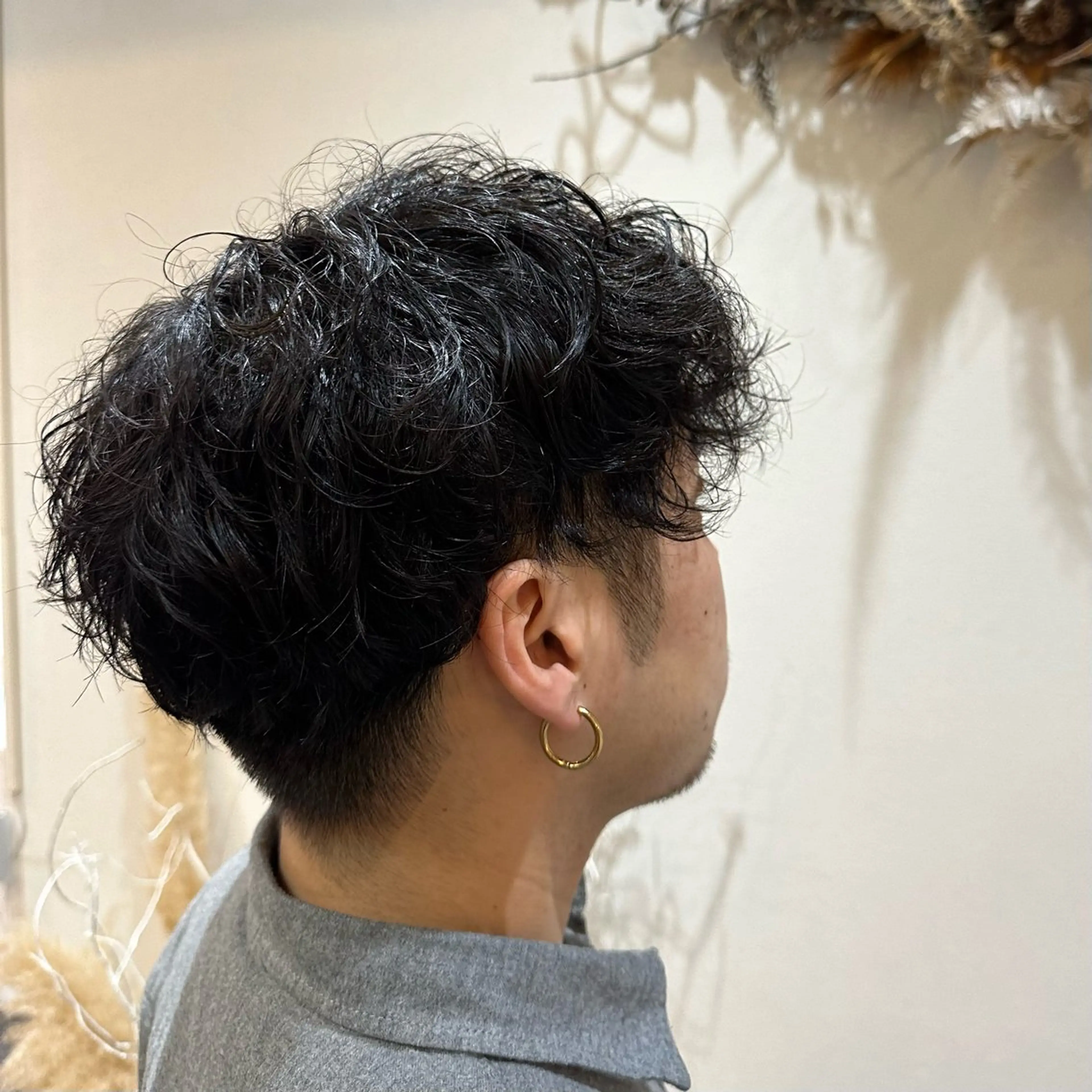 パーマ MIRUKA/ 暖色カラー/ベージュのヘアスタイル