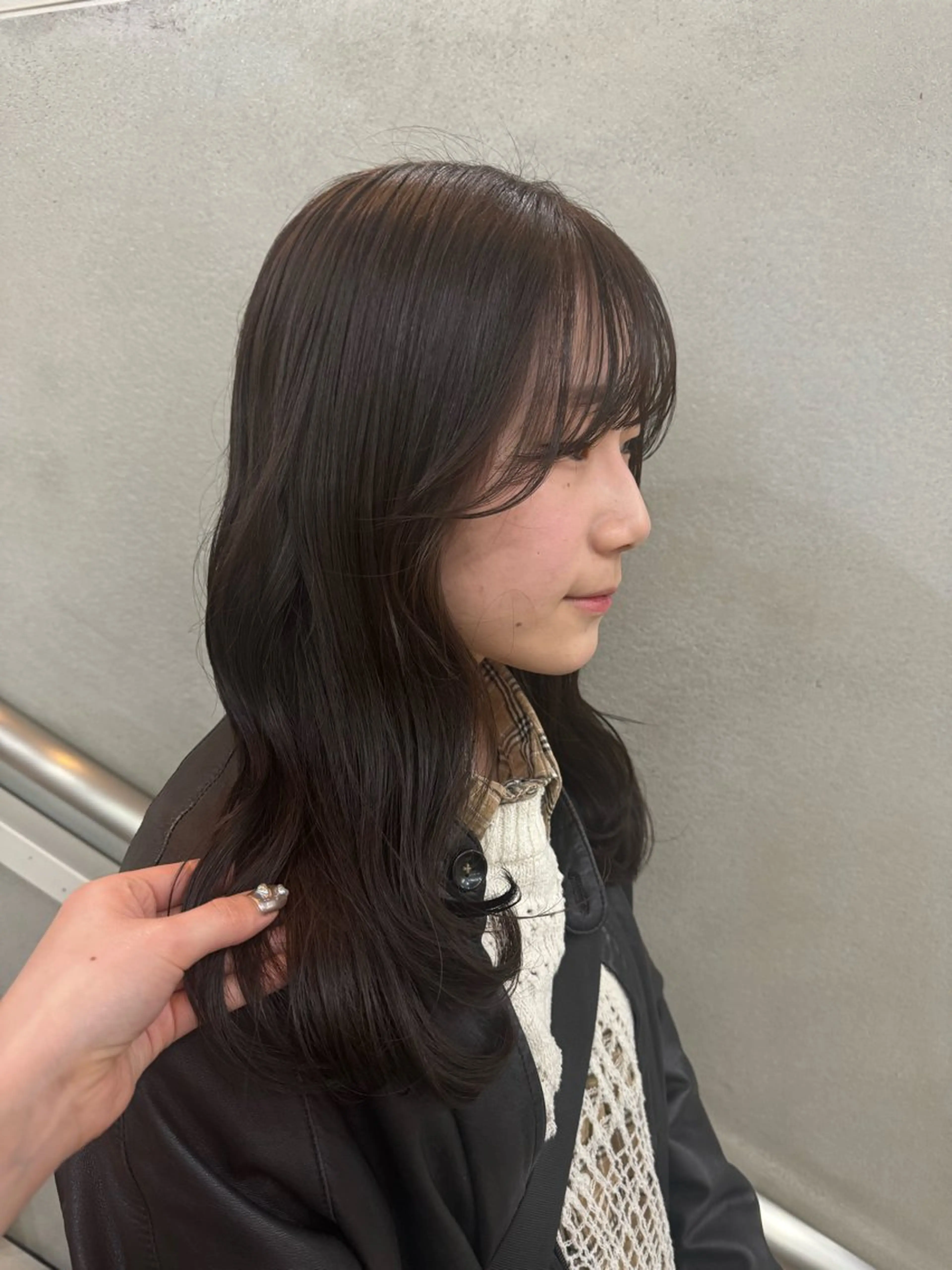 ロング カット ヘアカラー トリートメント 透明感カラー/ボブ/ yuukaのヘアスタイル