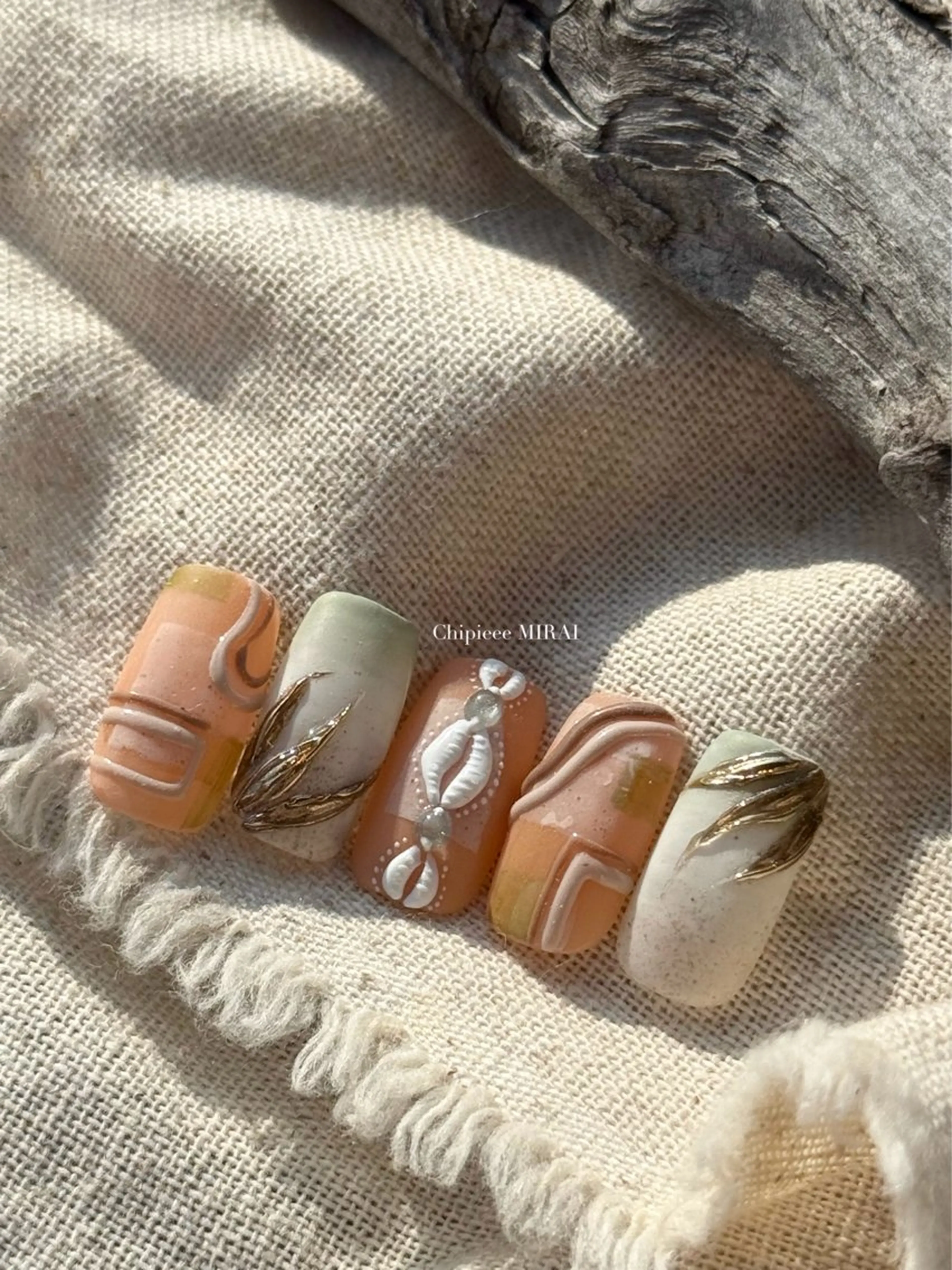 ネイル ハンドネイル Chipieee MIRAIのネイルデザイン