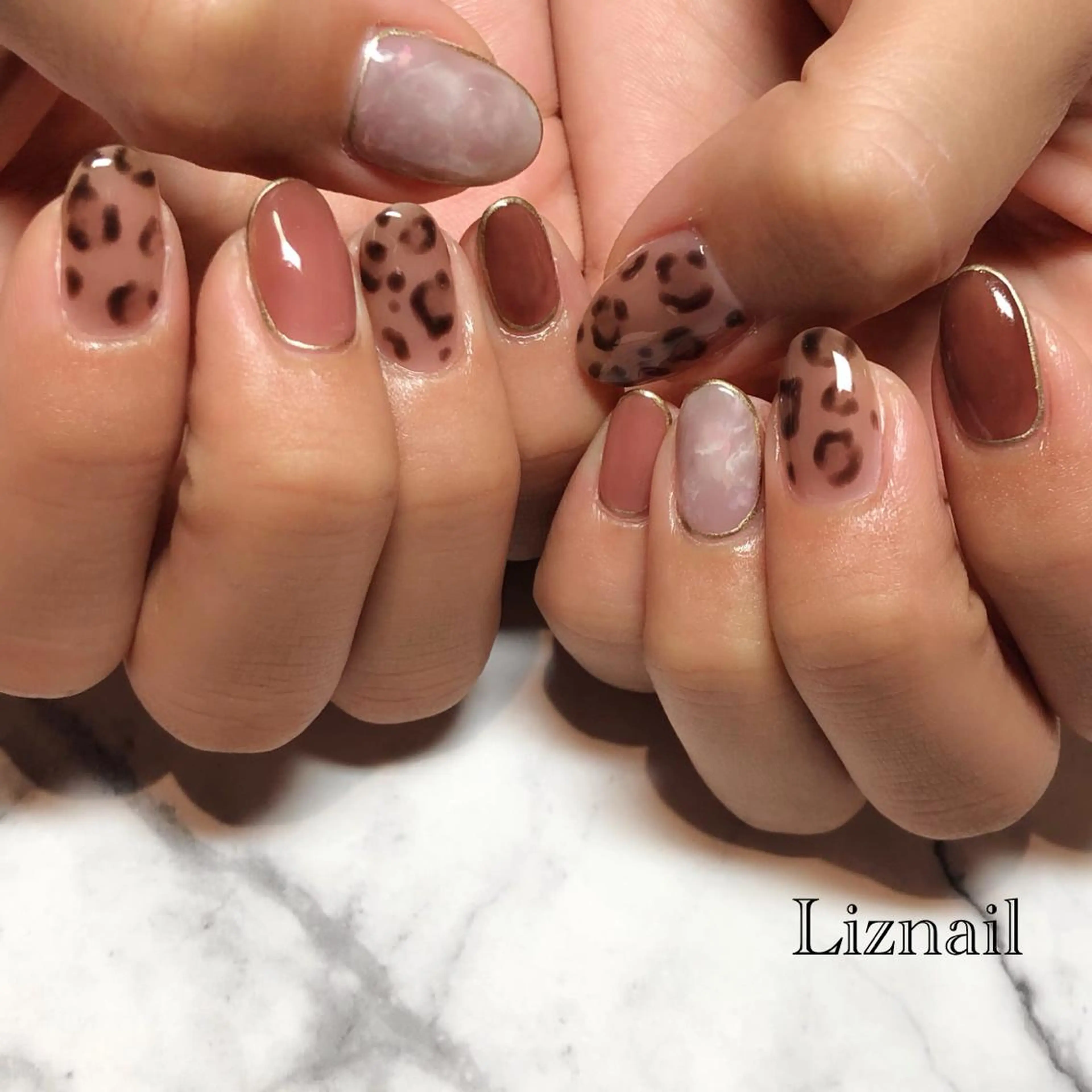 ネイル ハンドネイル Rawr / saoriのネイルデザイン