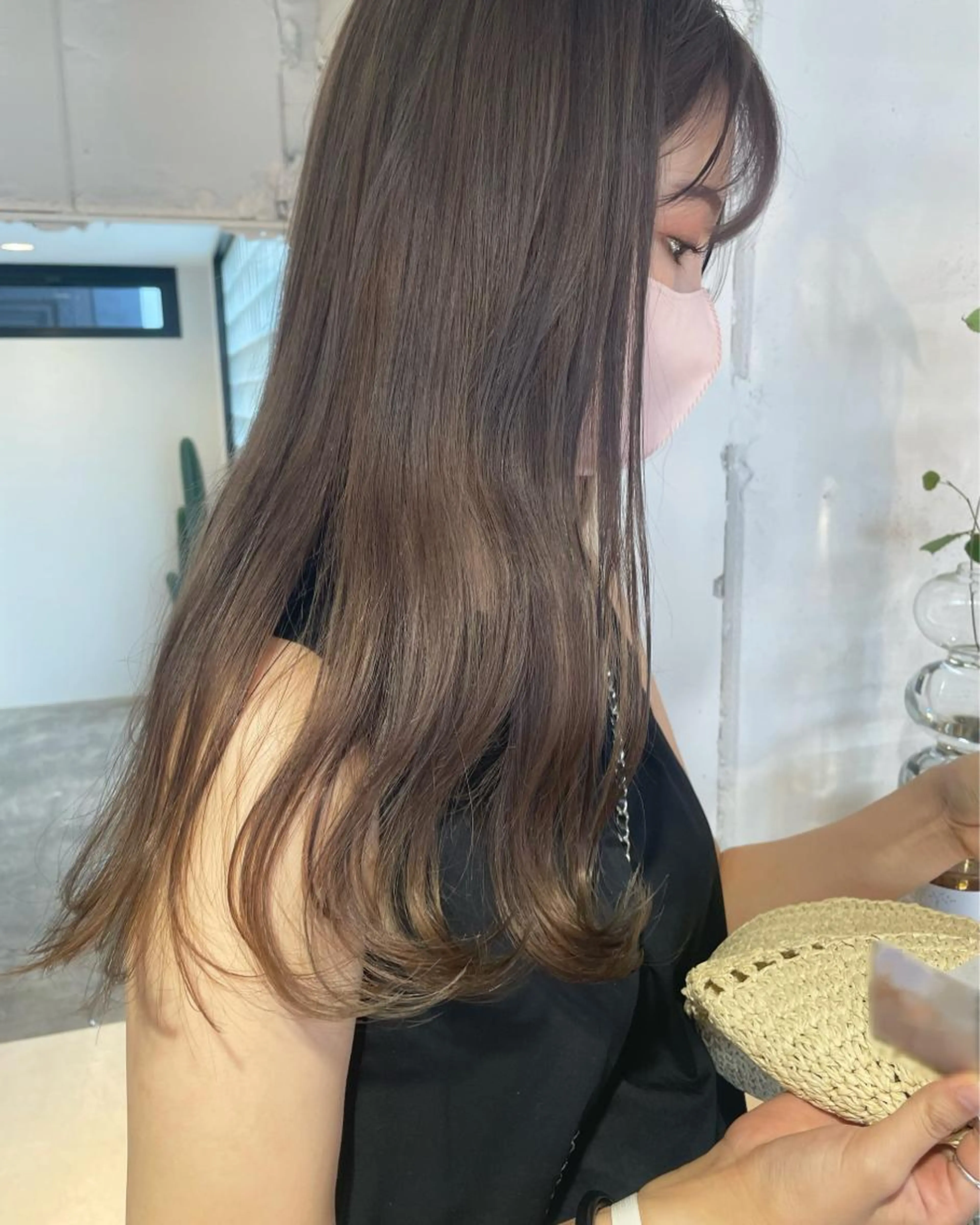 【ご新規様】ブリーチ1回のダブルカラー(ケアブリーチ)の写真