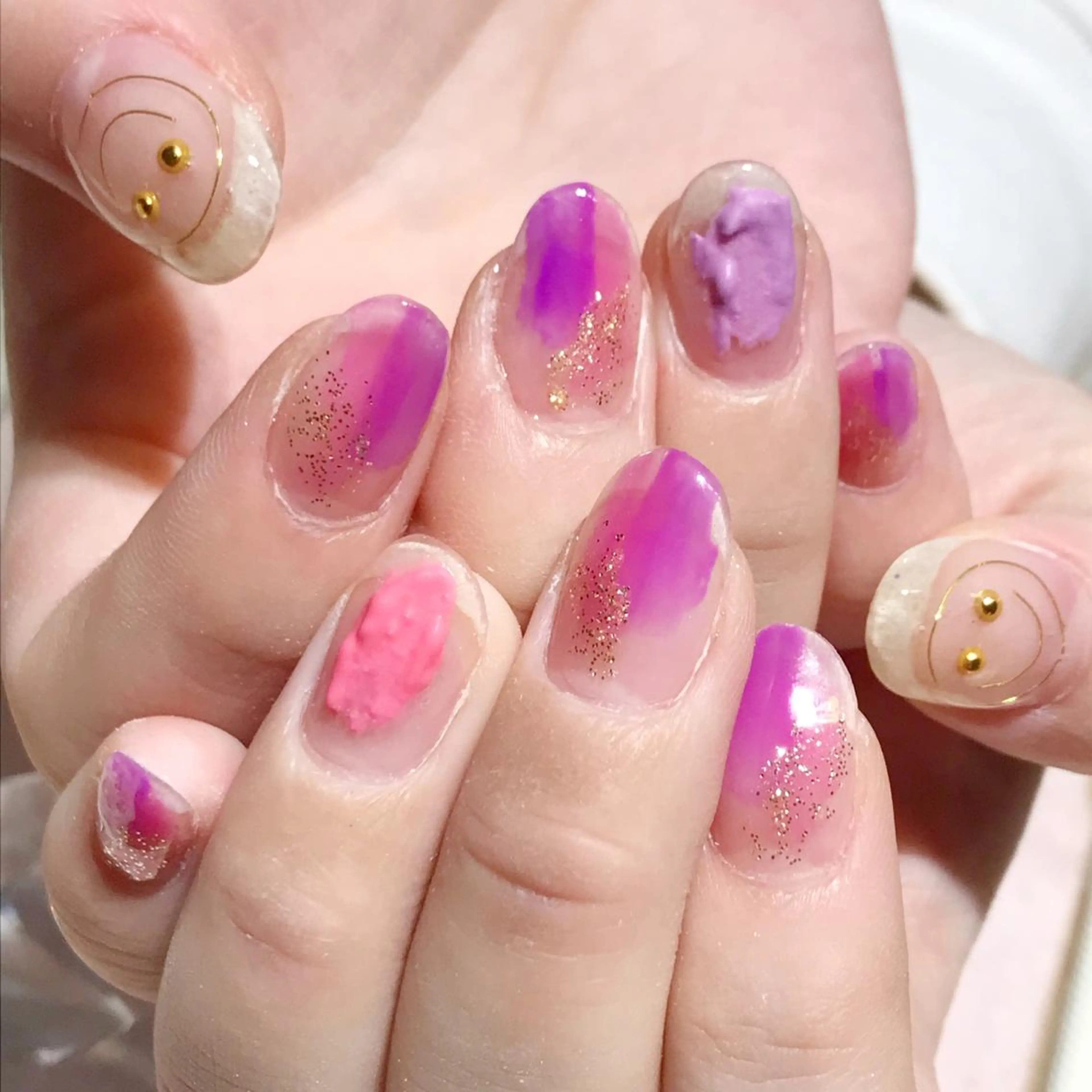 ネイル ニュアンスネイル YUN 💅のネイルデザイン