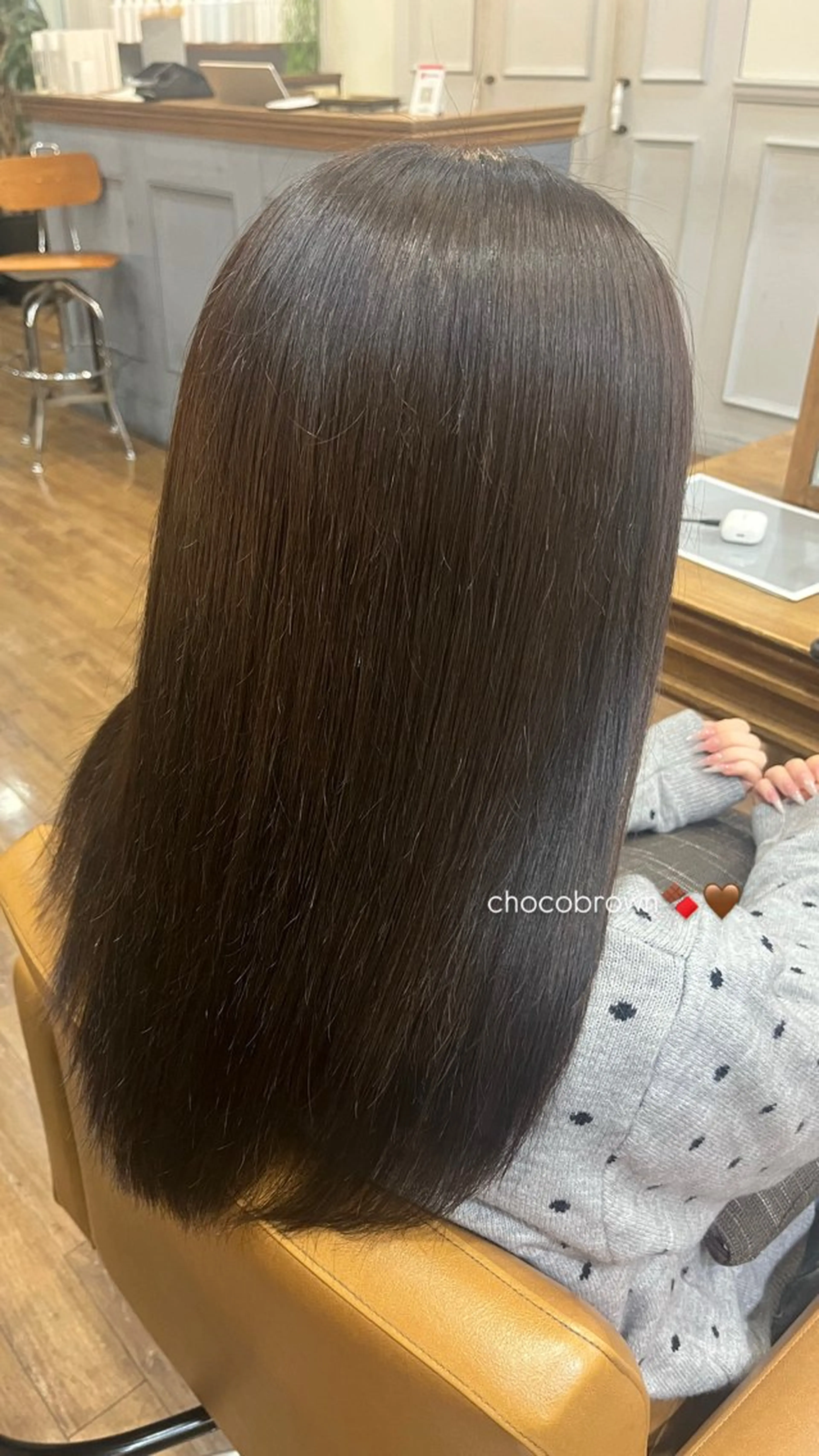 セミロング カラー ヘアカラー 🌿たかはし ゆいな 🌿のヘアスタイル