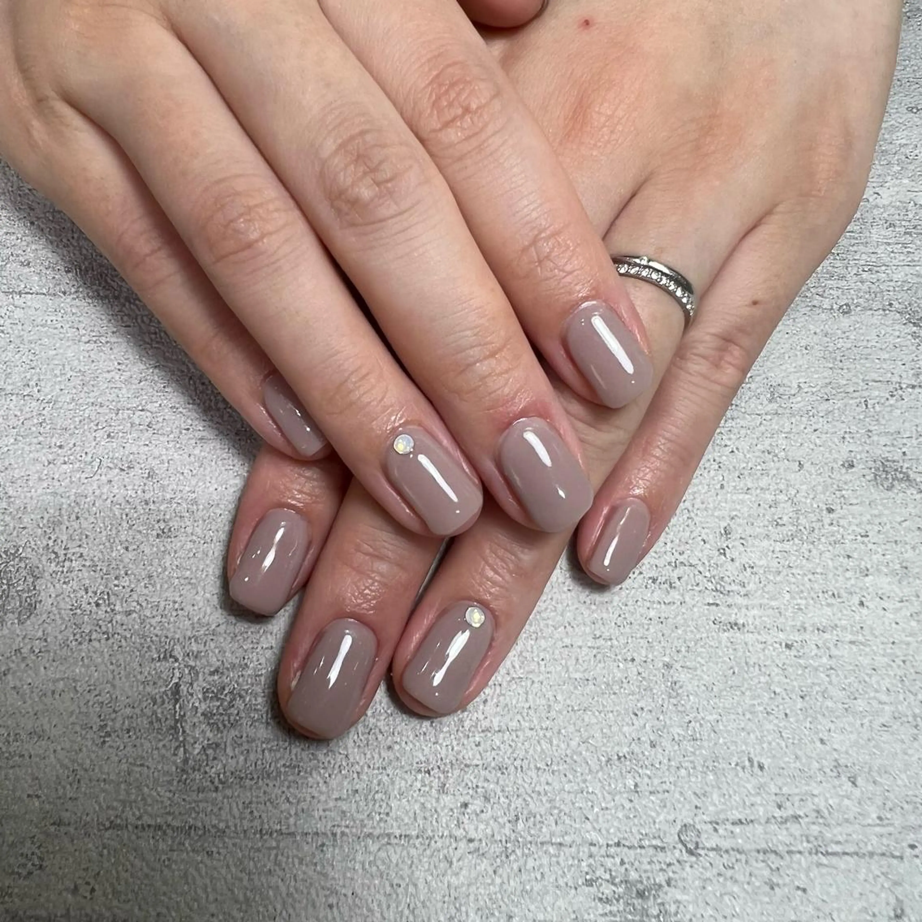 ネイル ストーンネイル ハンドネイル nail l_yukiのネイルデザイン