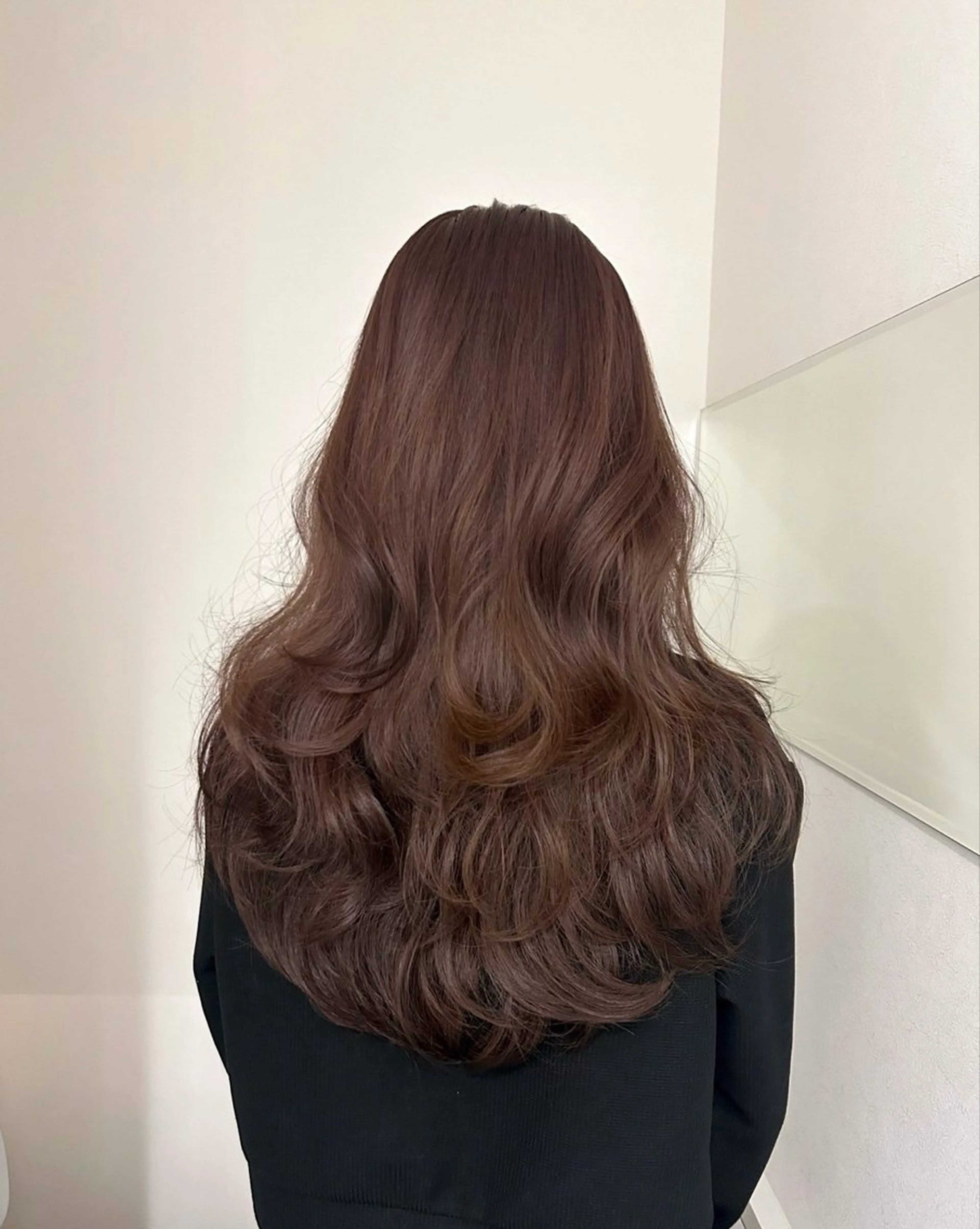 ロング ヘアカラー トリートメント ヘアセット Senri お洒落ヘア/経堂のヘアスタイル