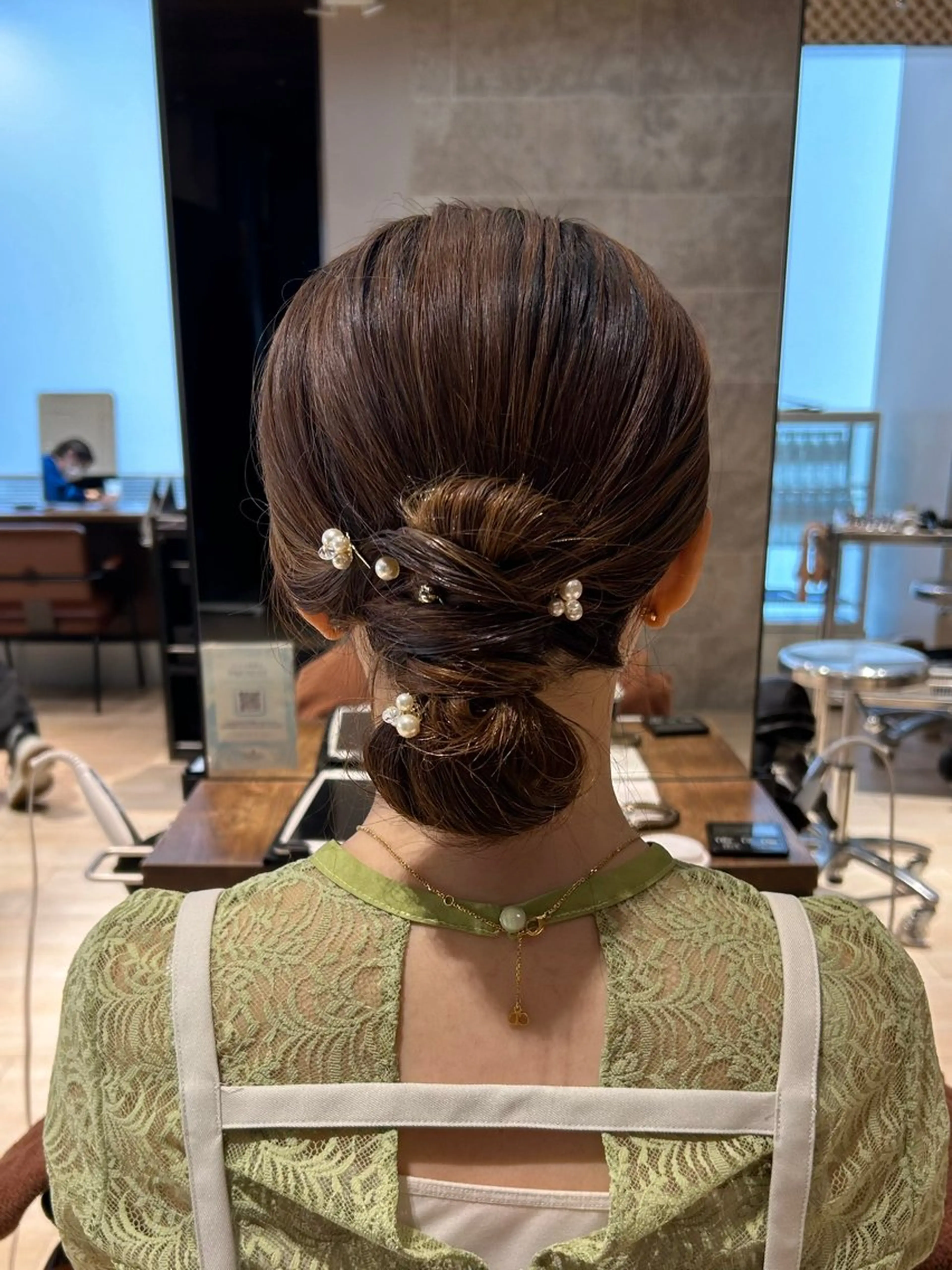 ロング カラー ヘアアレンジ カット ヘアセット 髙木美緒🌿 レイヤー/アレンジのヘアスタイル