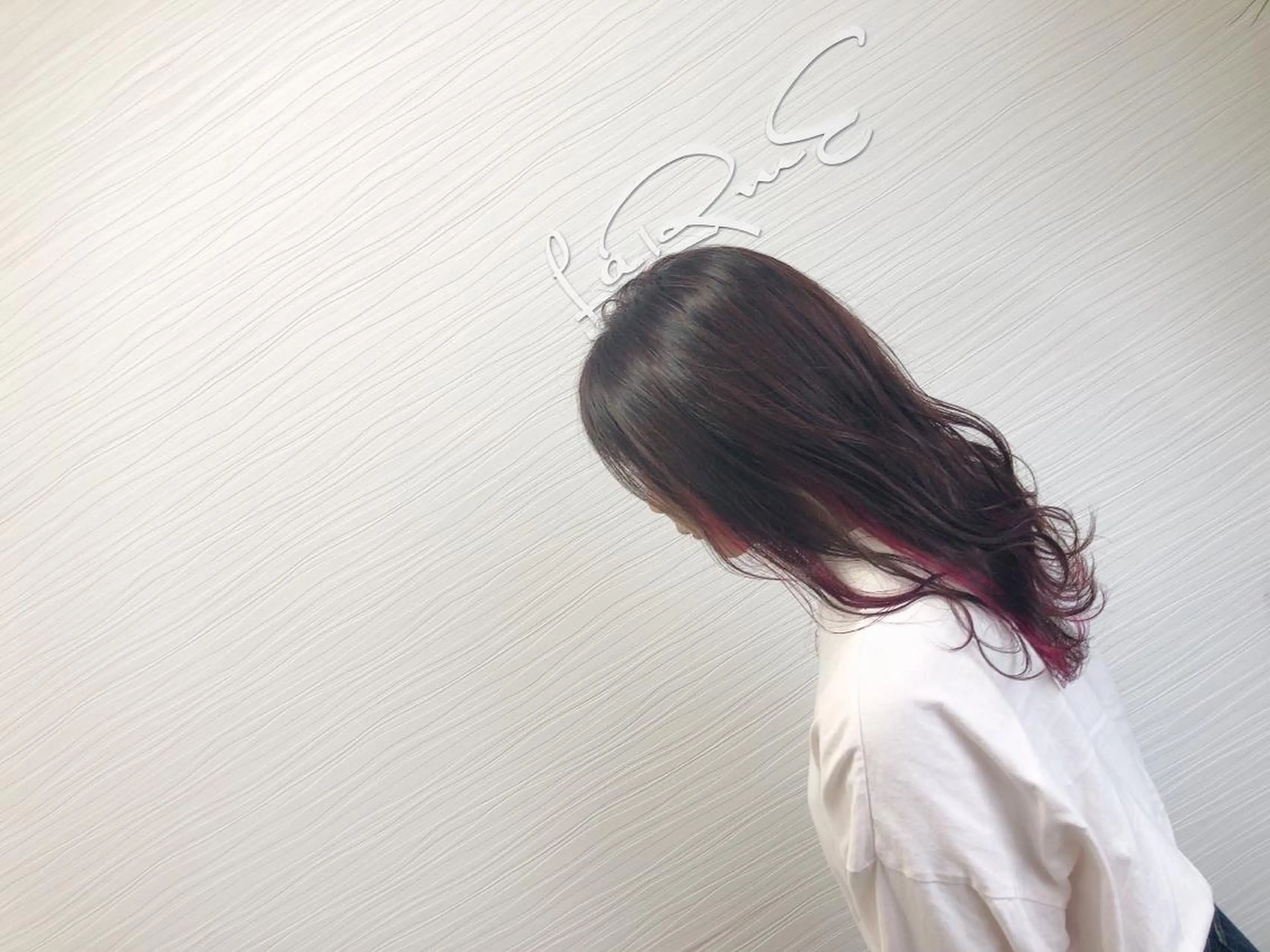 ロング カラー ヘアカラー LaRmE Ayumi.のヘアスタイル