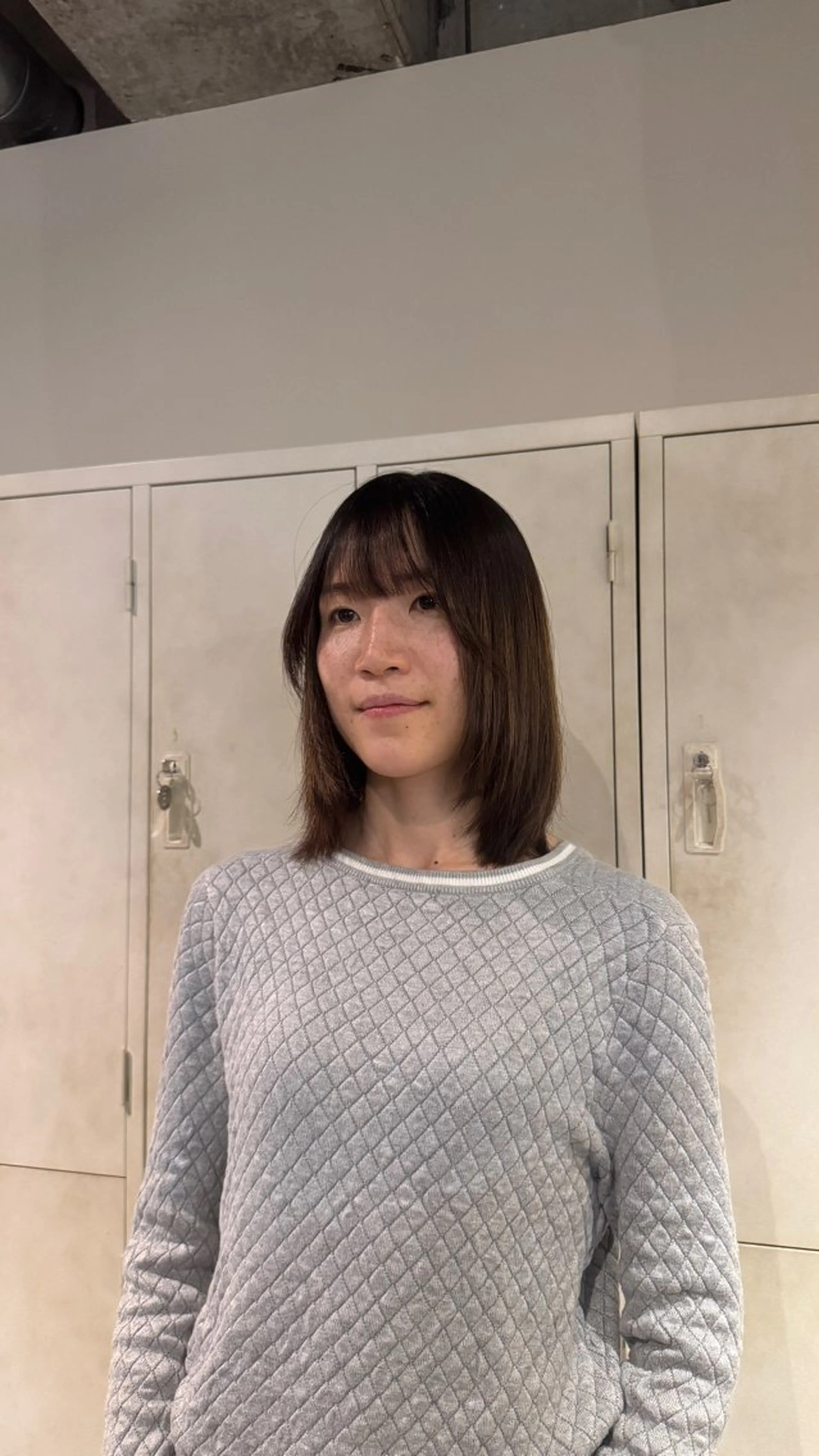 カット 透明感カラー/似合 わせカットみく🩶のヘアスタイル