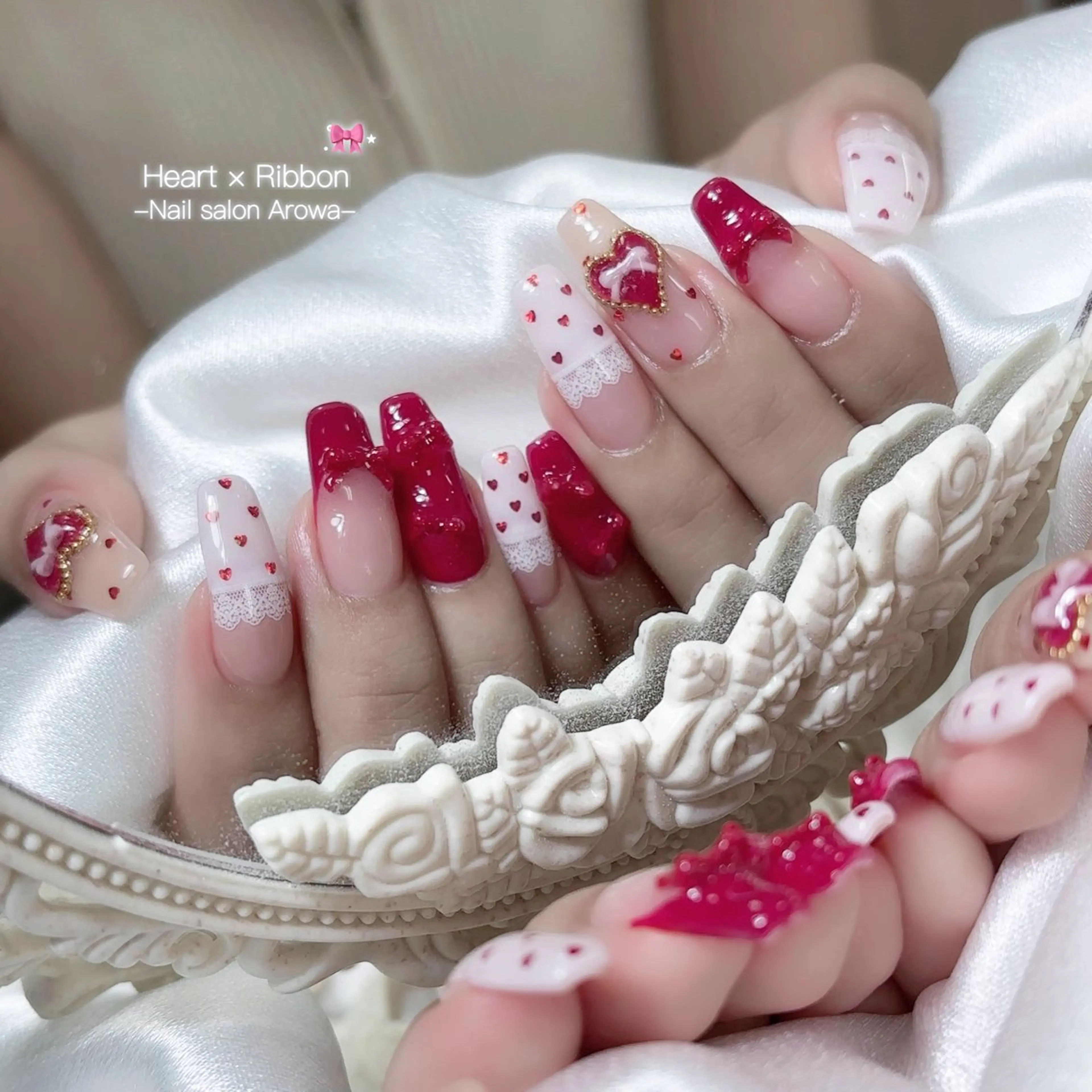 ネイル ハンドネイル Arowa 伊田のネイルデザイン