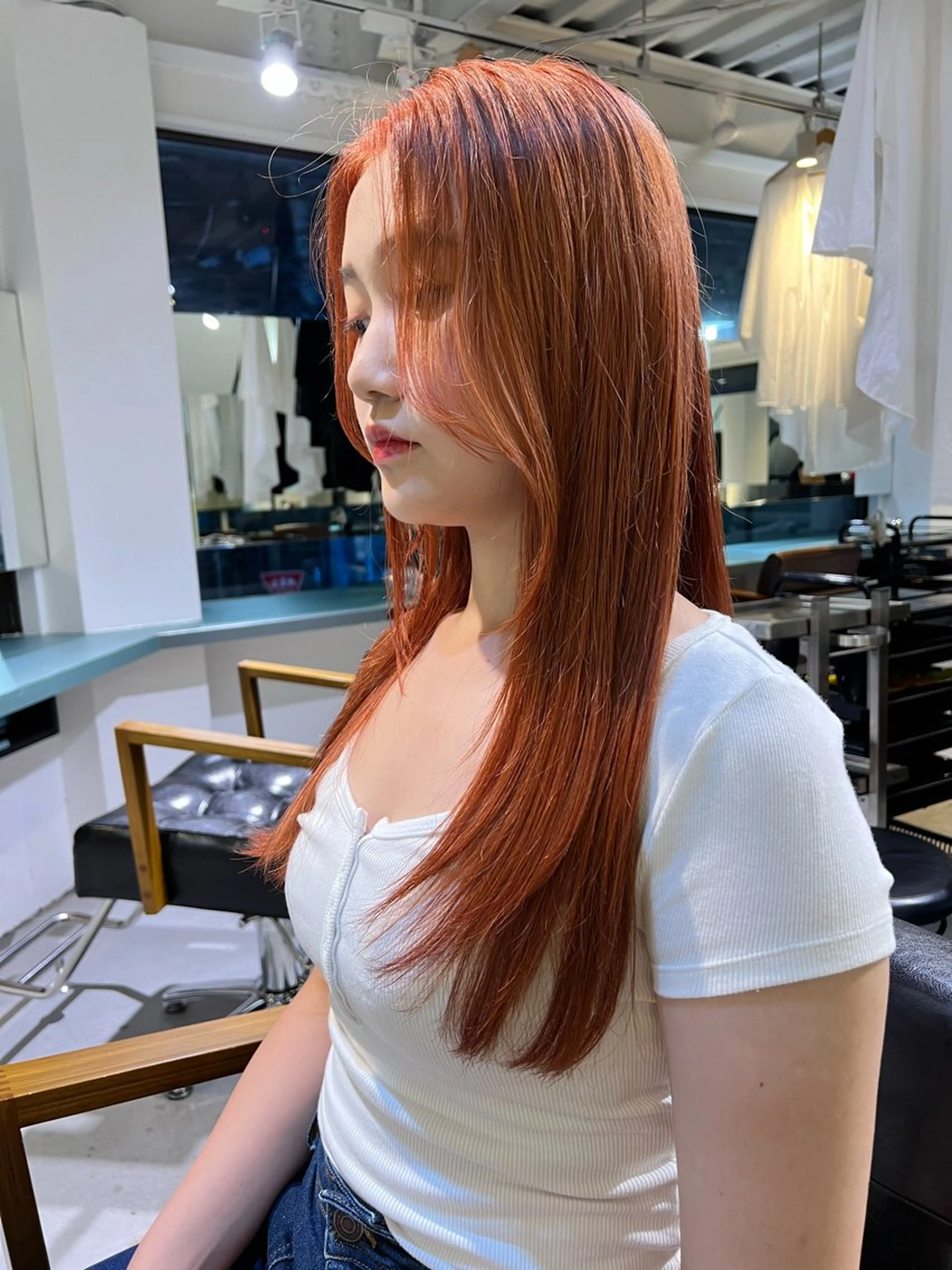 ロング カラー 渋谷🎀透明感カラー レイヤー/mikuのヘアスタイル