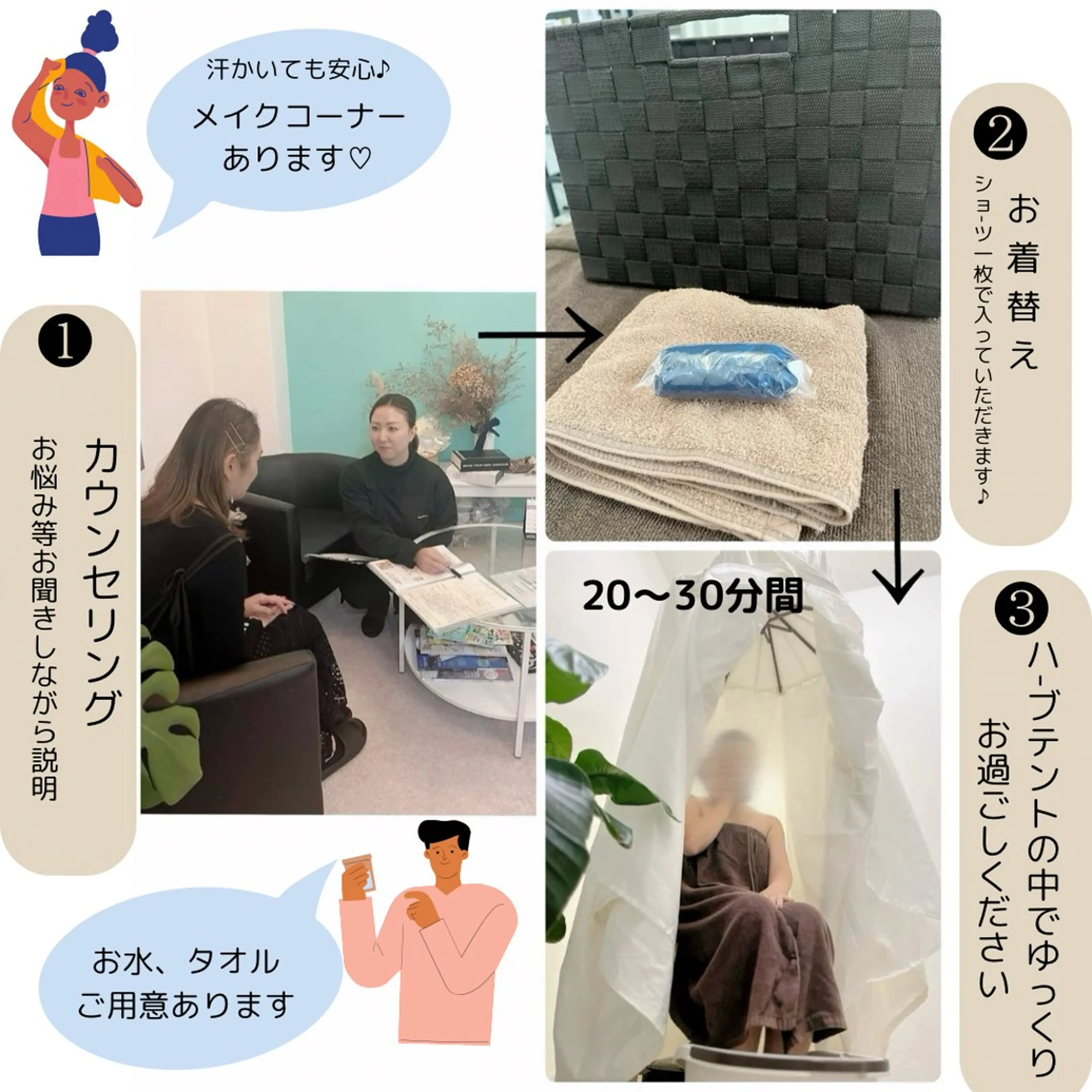 リラク salon ray 痩身／体質改善のエステ・リラクイメージ