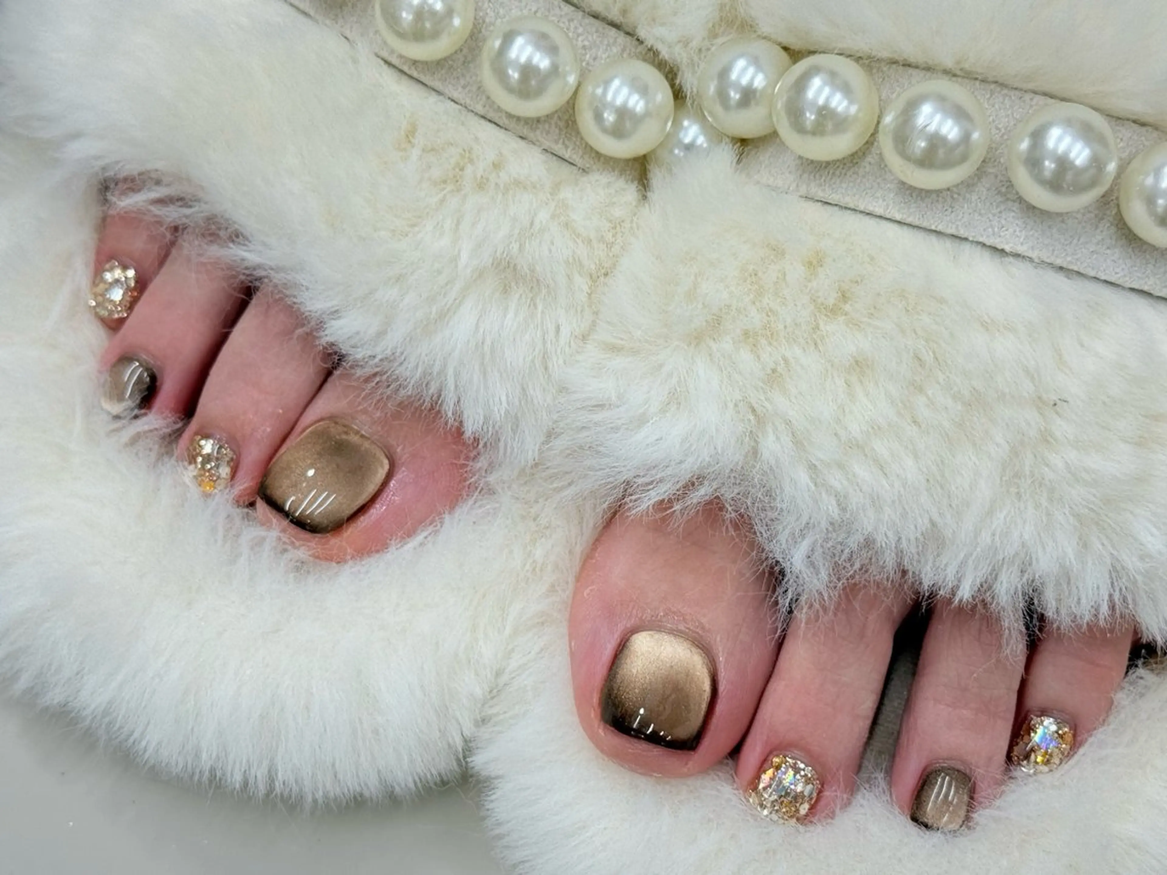 ネイル フットネイル JOJO ネイルのネイルデザイン