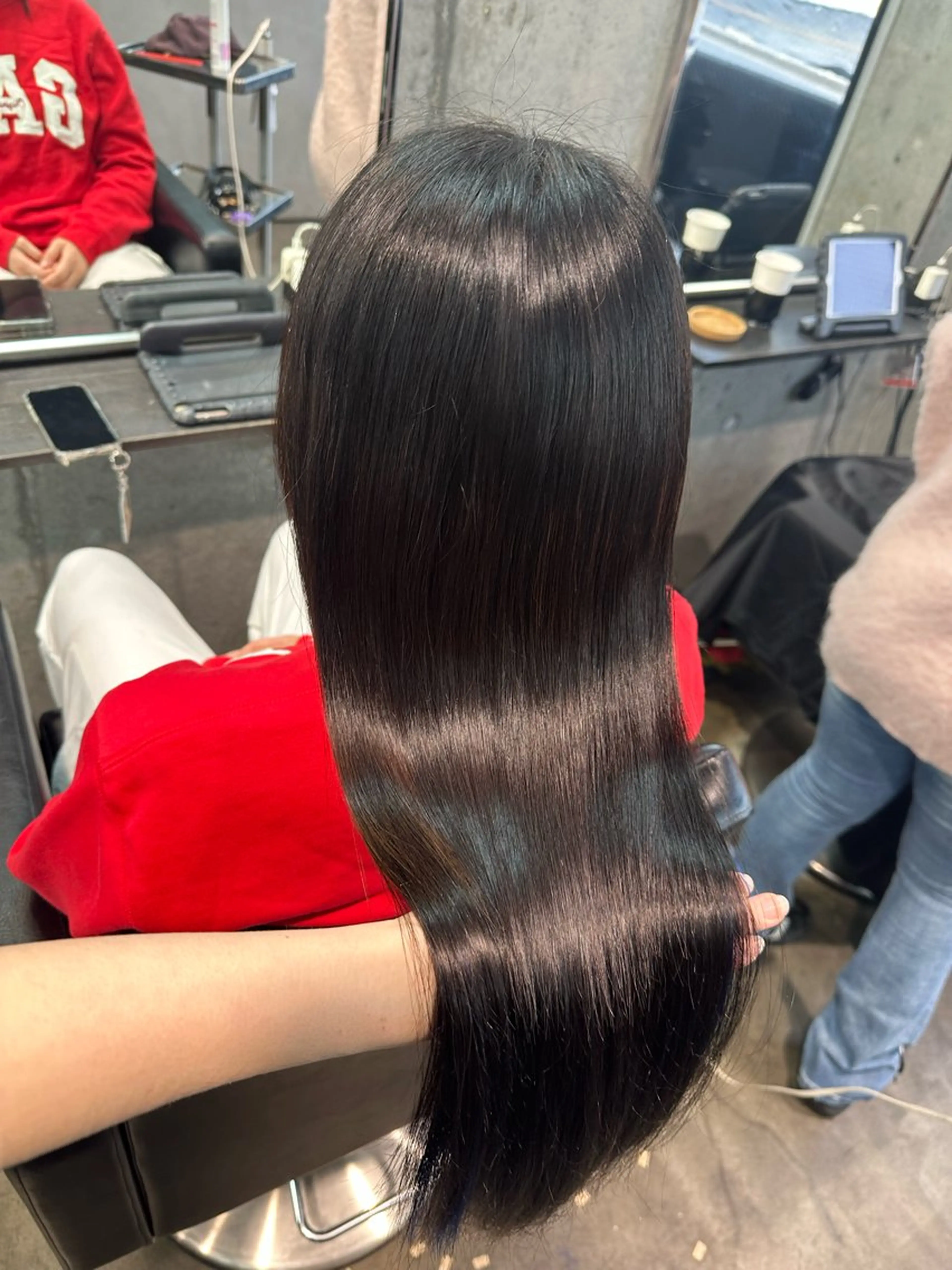 ロング エクステ 🫧シールエクステ/ 艶カラー🫧アサミ️のヘアスタイル