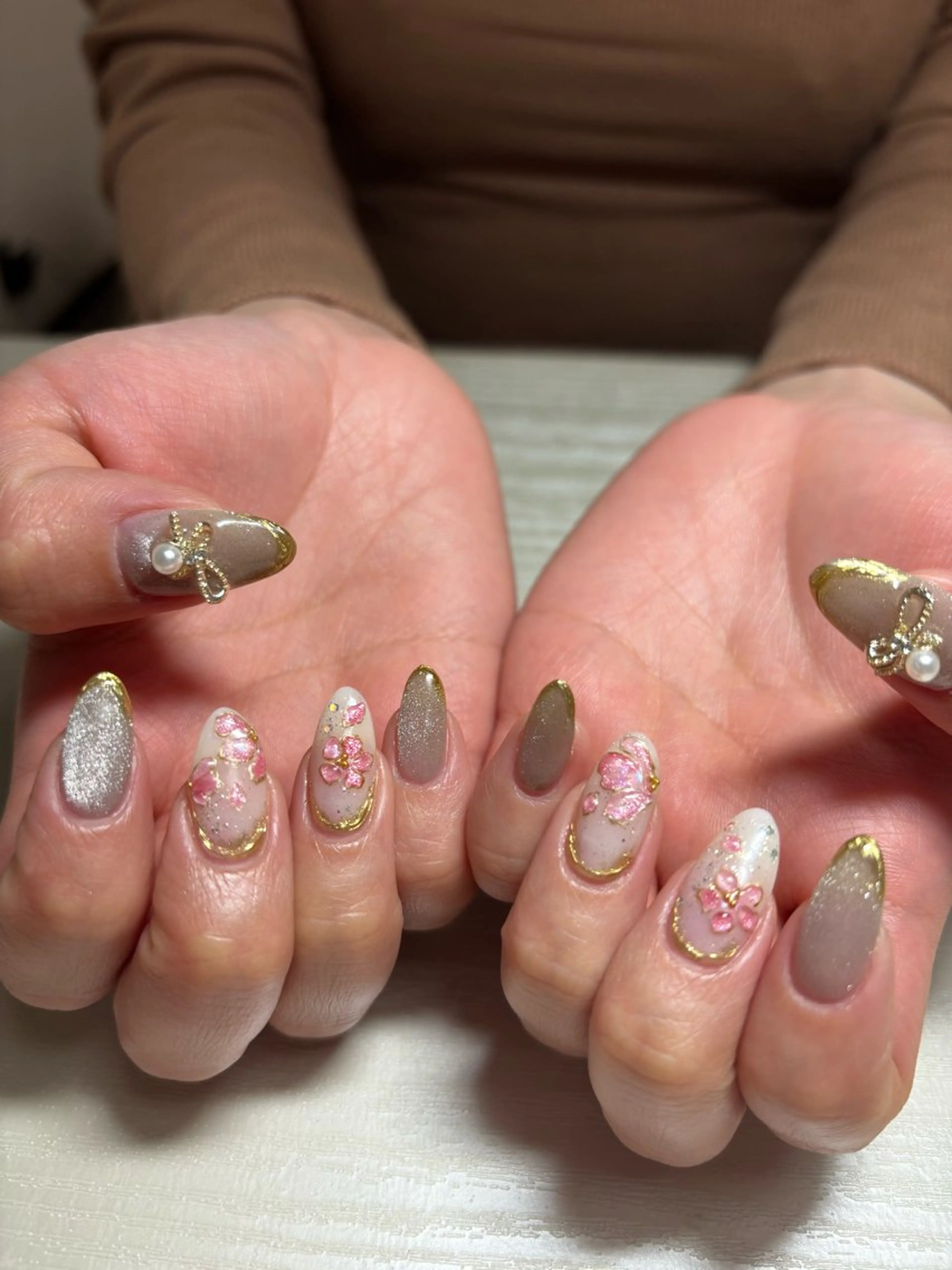 ネイル I P'ink nail salon所属・I pinknail 韓国風·持ち込み専門のネイルデザイン