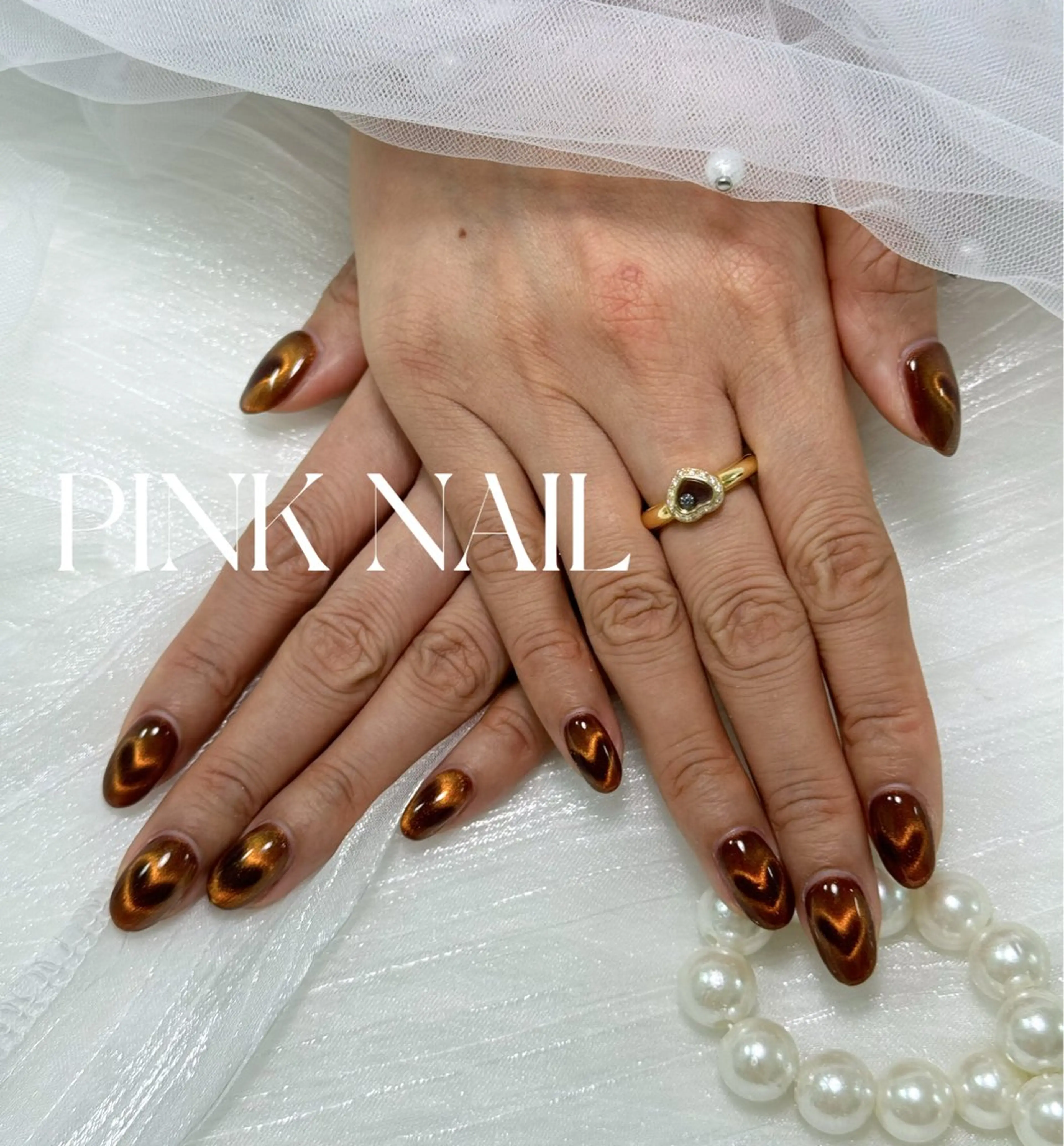 ネイル ハンドネイル pink nailのその他イメージ