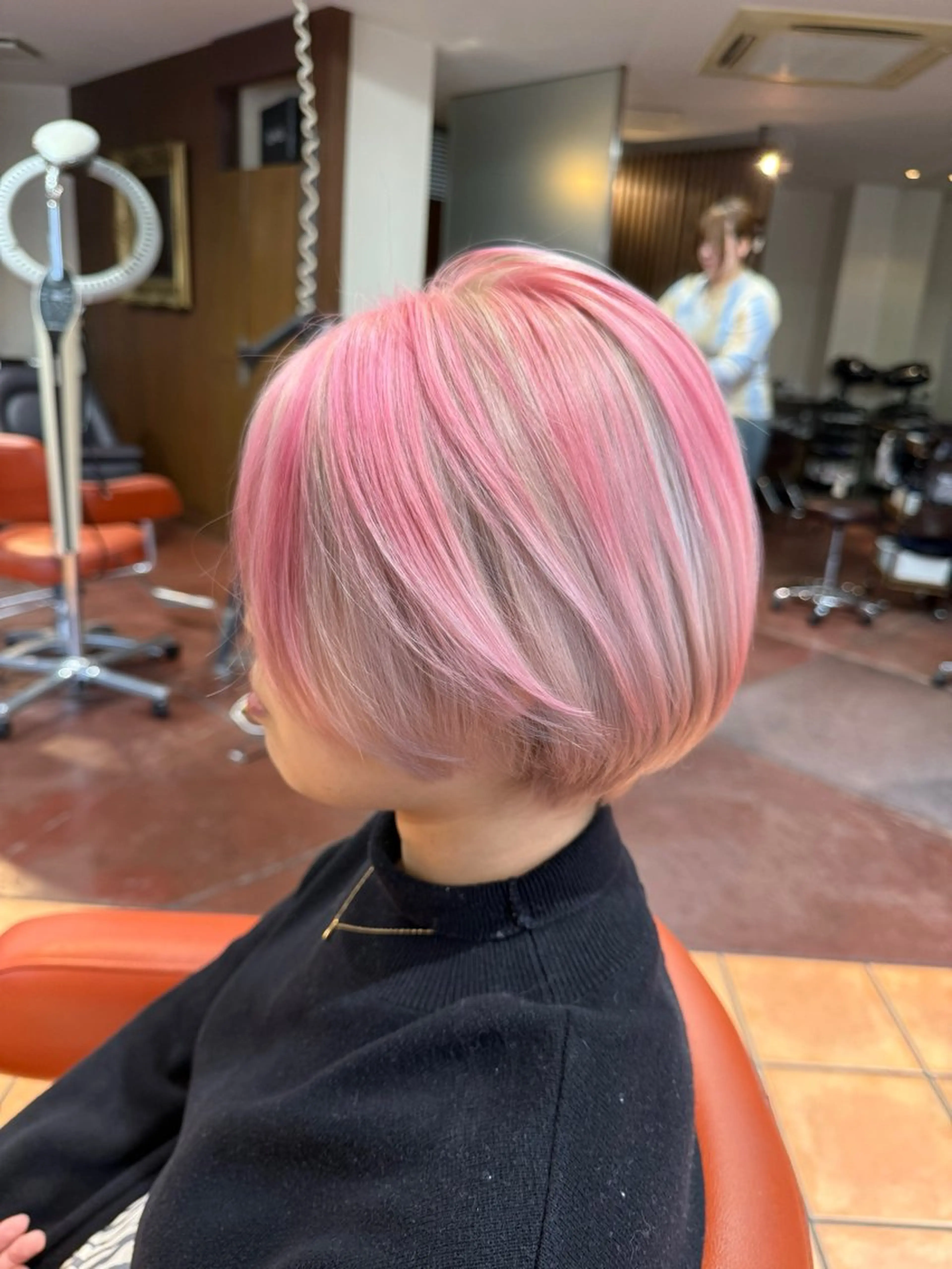 ショート カラー ブリーチ特化美容室 ☆selene☆のヘアスタイル