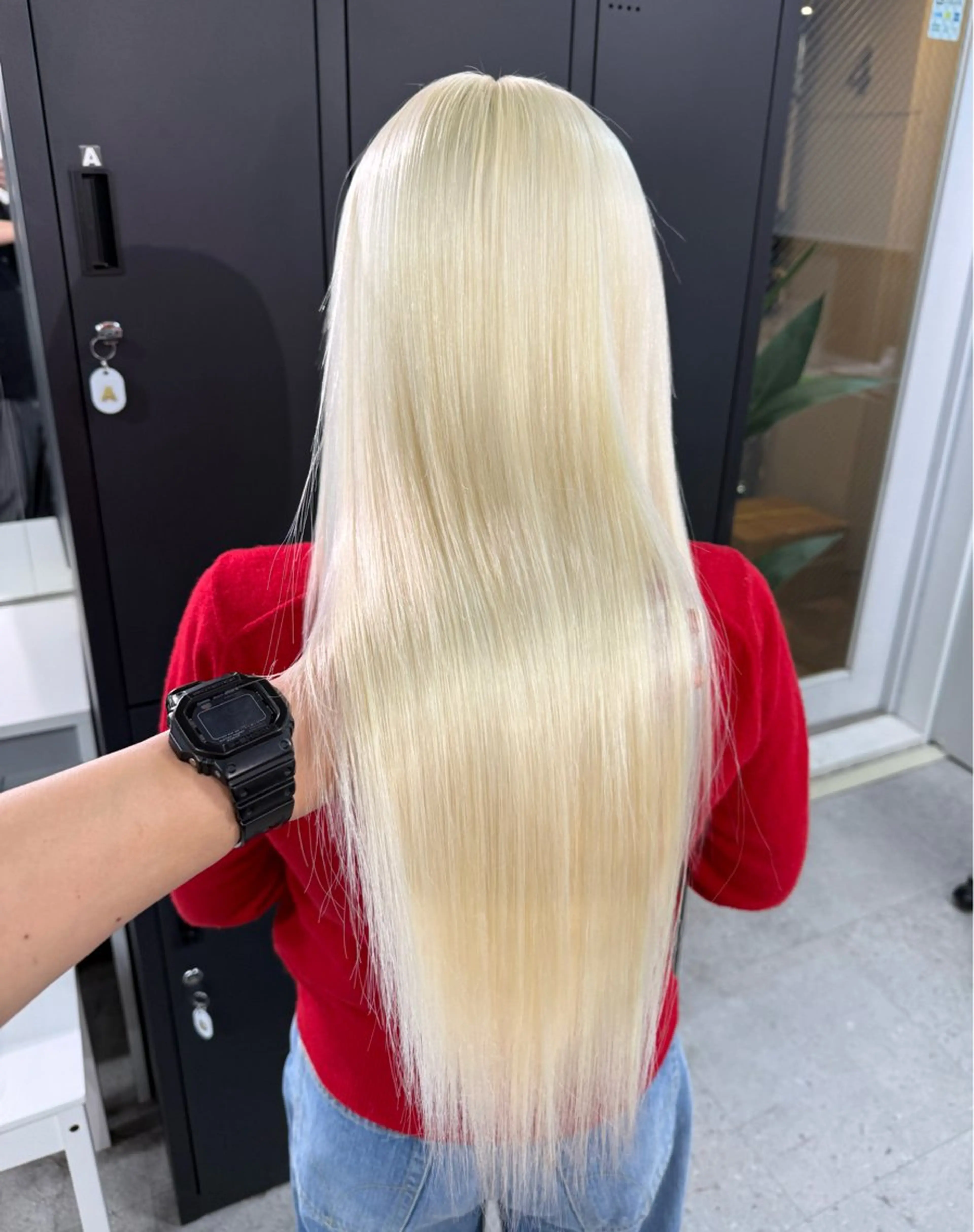 ロング カラー カット ヘアカラー エクステ ヘアセット 渋谷🎨ブリーチ特化 ×エクステ🎨レンのヘアスタイル