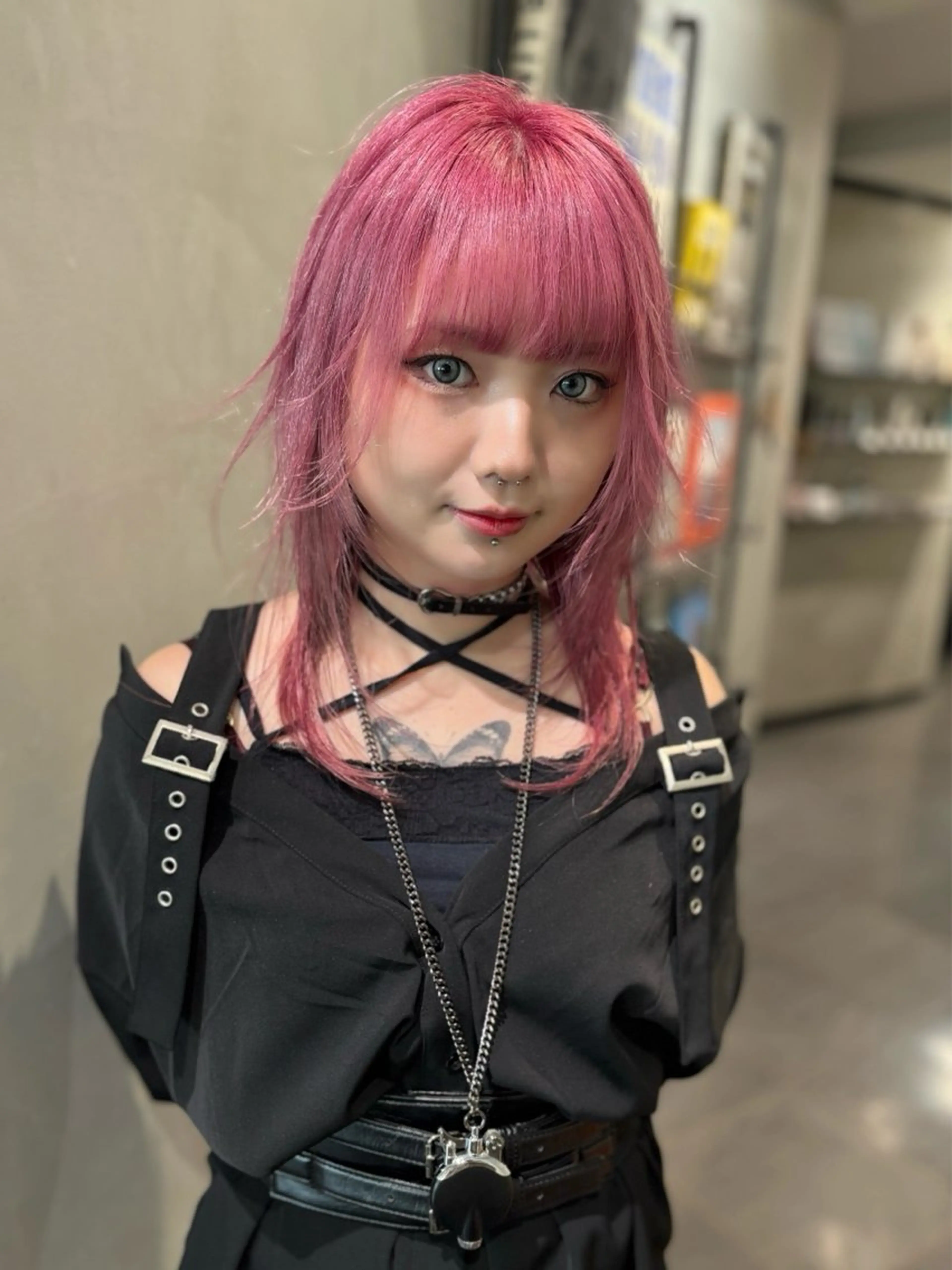 ミディアム カラー カット ヘアカラー トリートメント 優作 〜圧倒的信頼〜のヘアスタイル