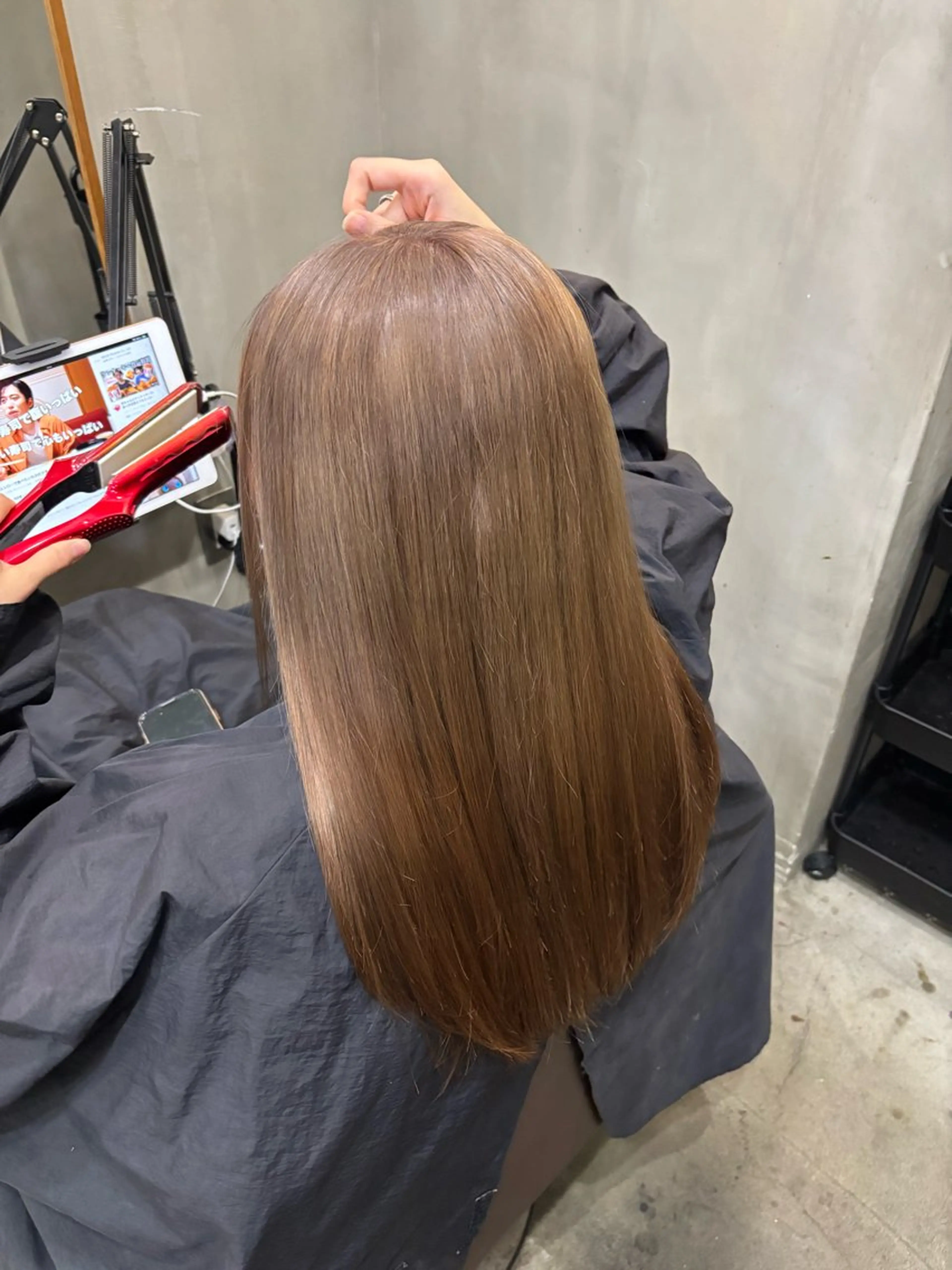 セミロング カラー ベージュカラー ヘアカラー 中園康 /カラー/ブリーチのヘアスタイル