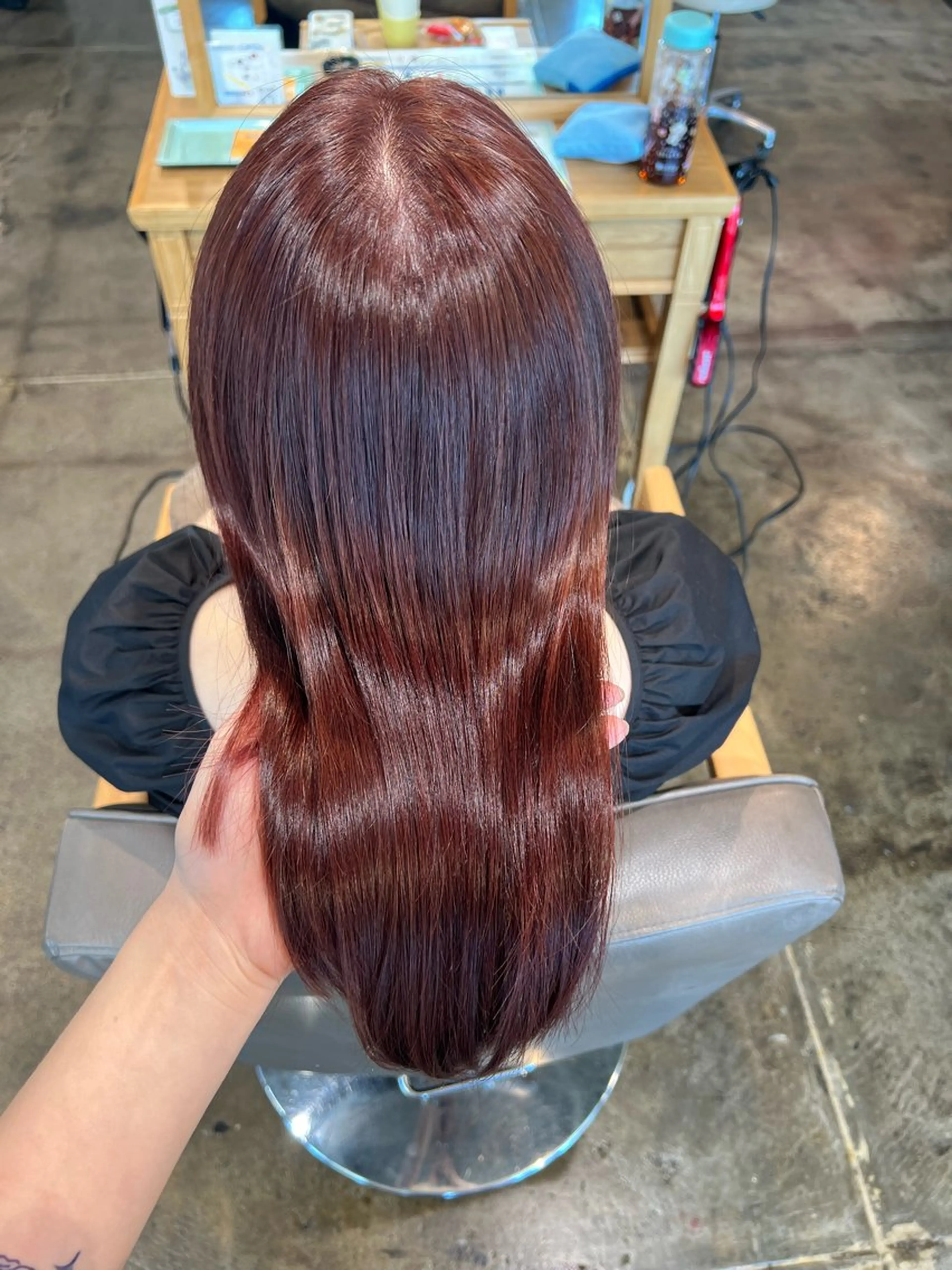 カラー カット ヘアカラー トリートメント くまざき　なな /メンズモデル募集のヘアスタイル