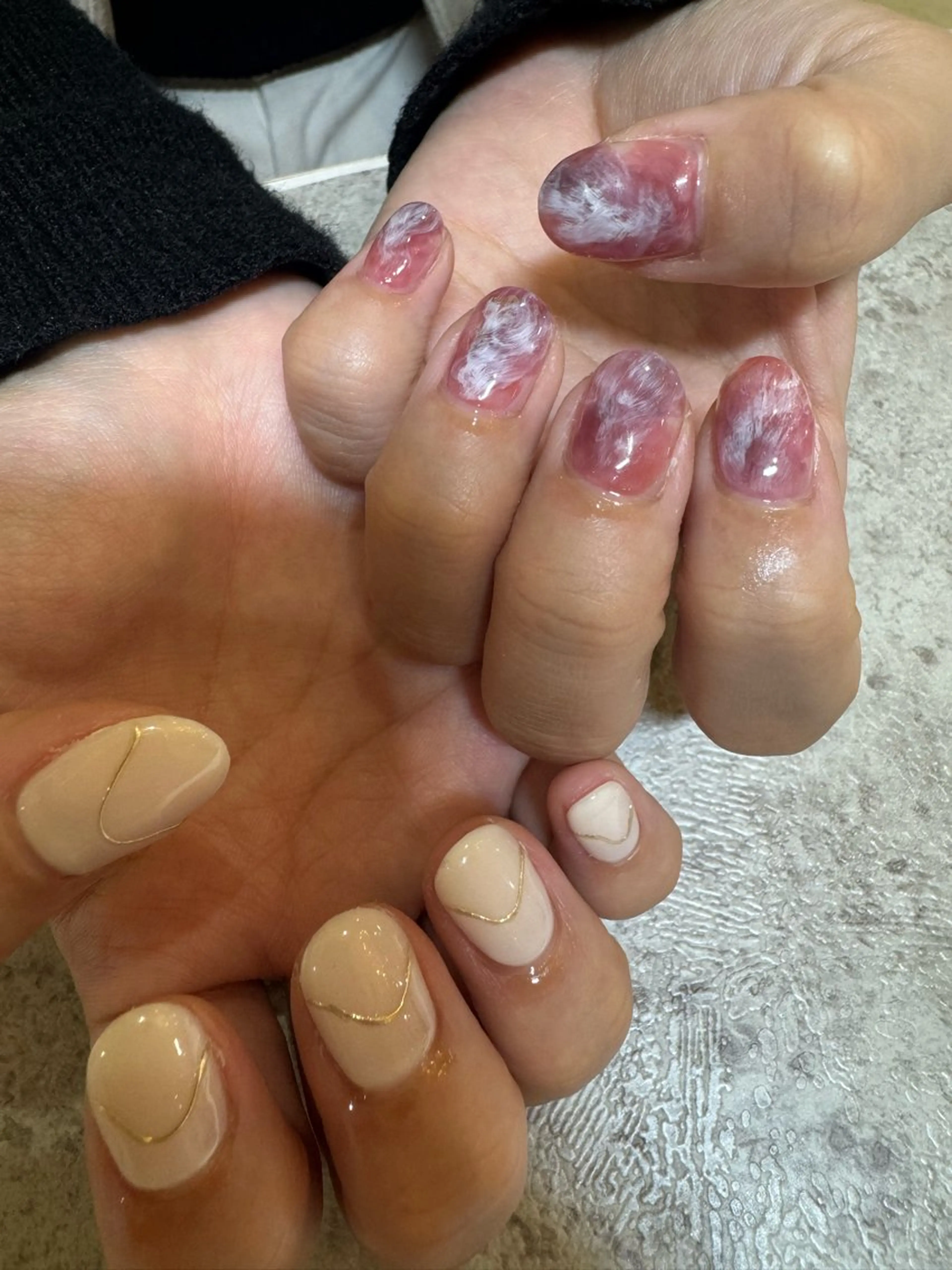 ネイル ハンドネイル nailist kanae🦖のネイルデザイン