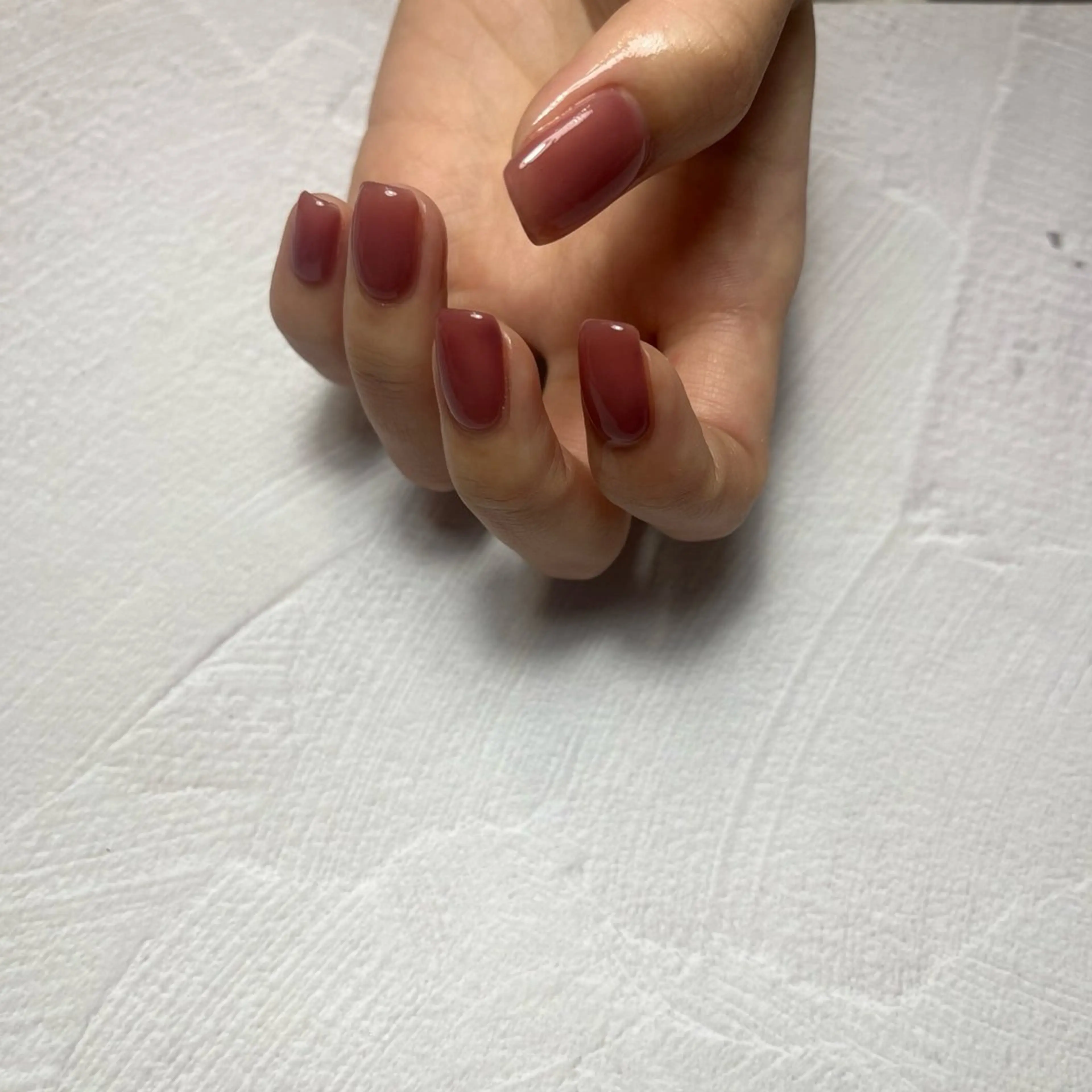 ネイル ハンドネイル soa.Aika 自爪育成のネイルデザイン