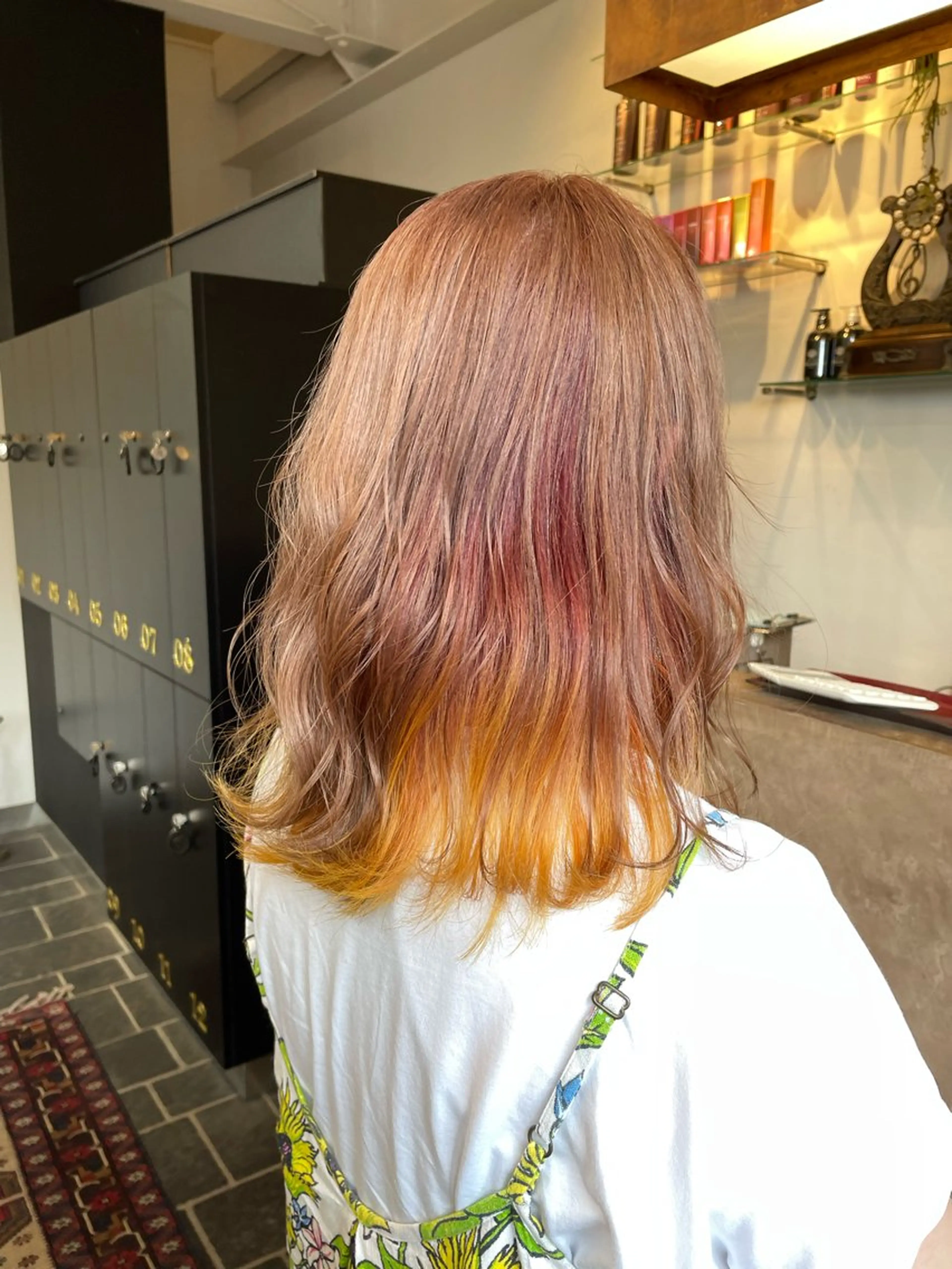 セミロング トリートメント ヘアカラー 🎀モテ・愛され/透 明感ヘアーせれん🎀のヘアスタイル