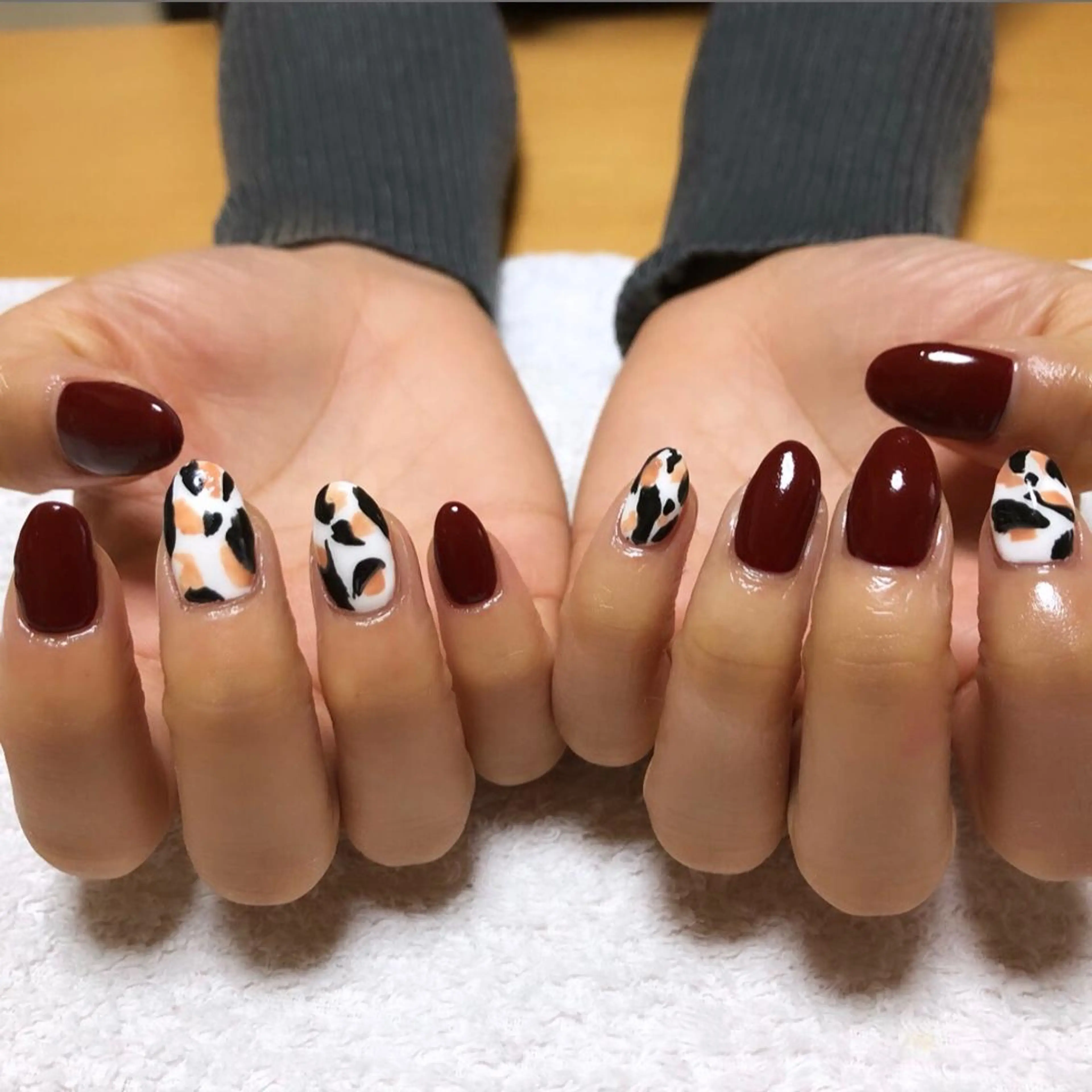 ネイル ハンドネイル private_ salon.Leaのネイルデザイン