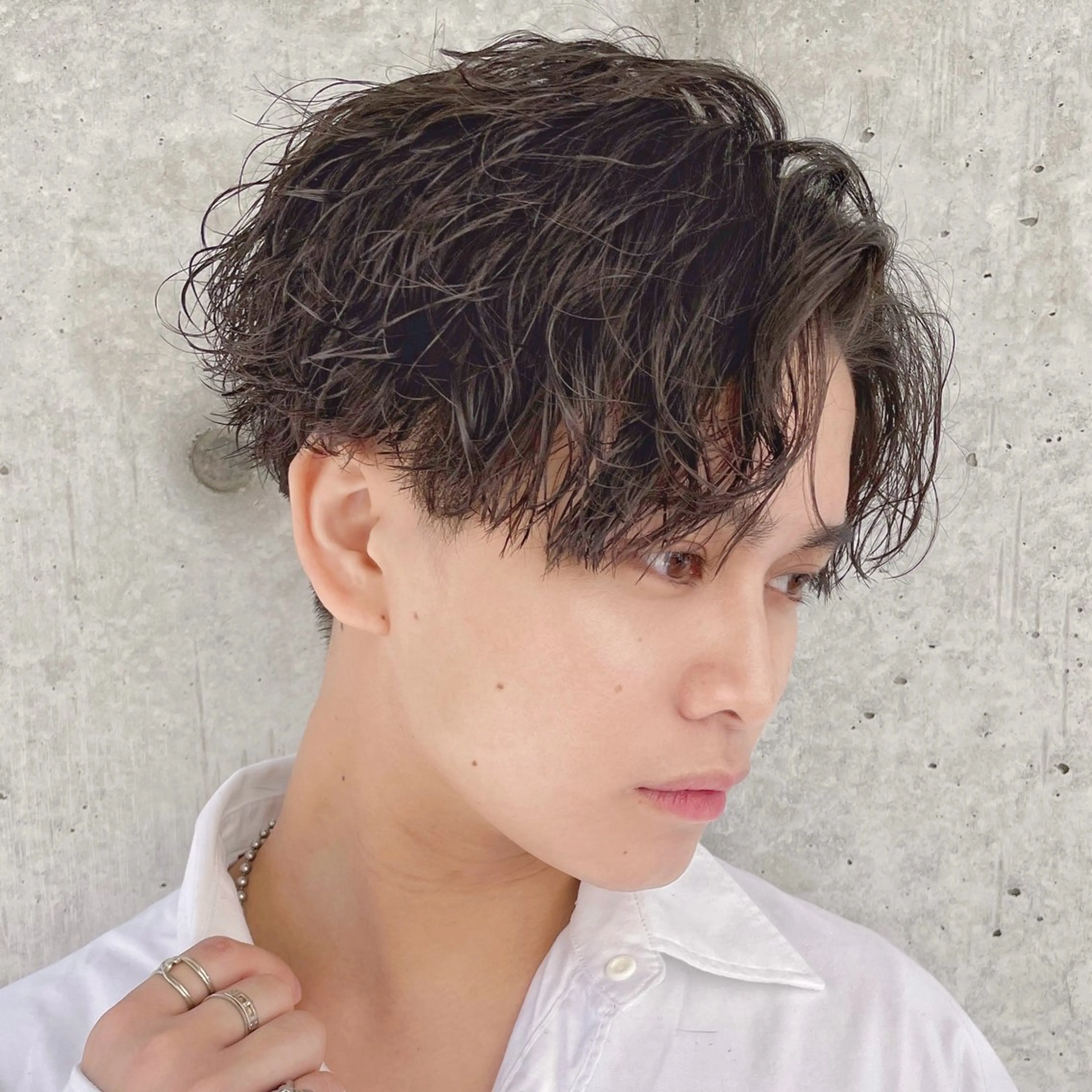 カット+ツイストスパイラルパーマ+トリートメントの写真