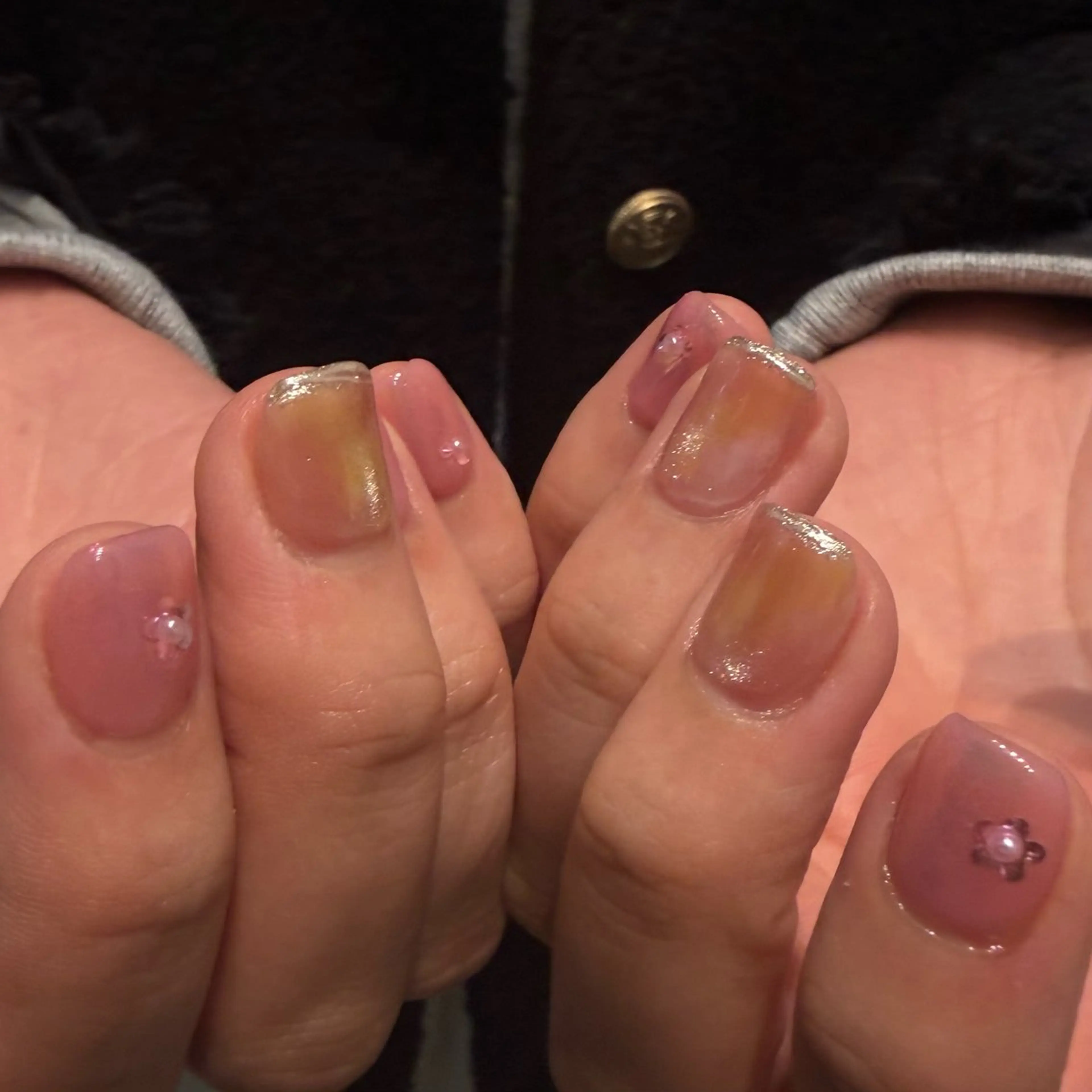 ネイル ニュアンスネイル ハンドネイル 《ニュアンスネイル》 risaのネイルデザイン