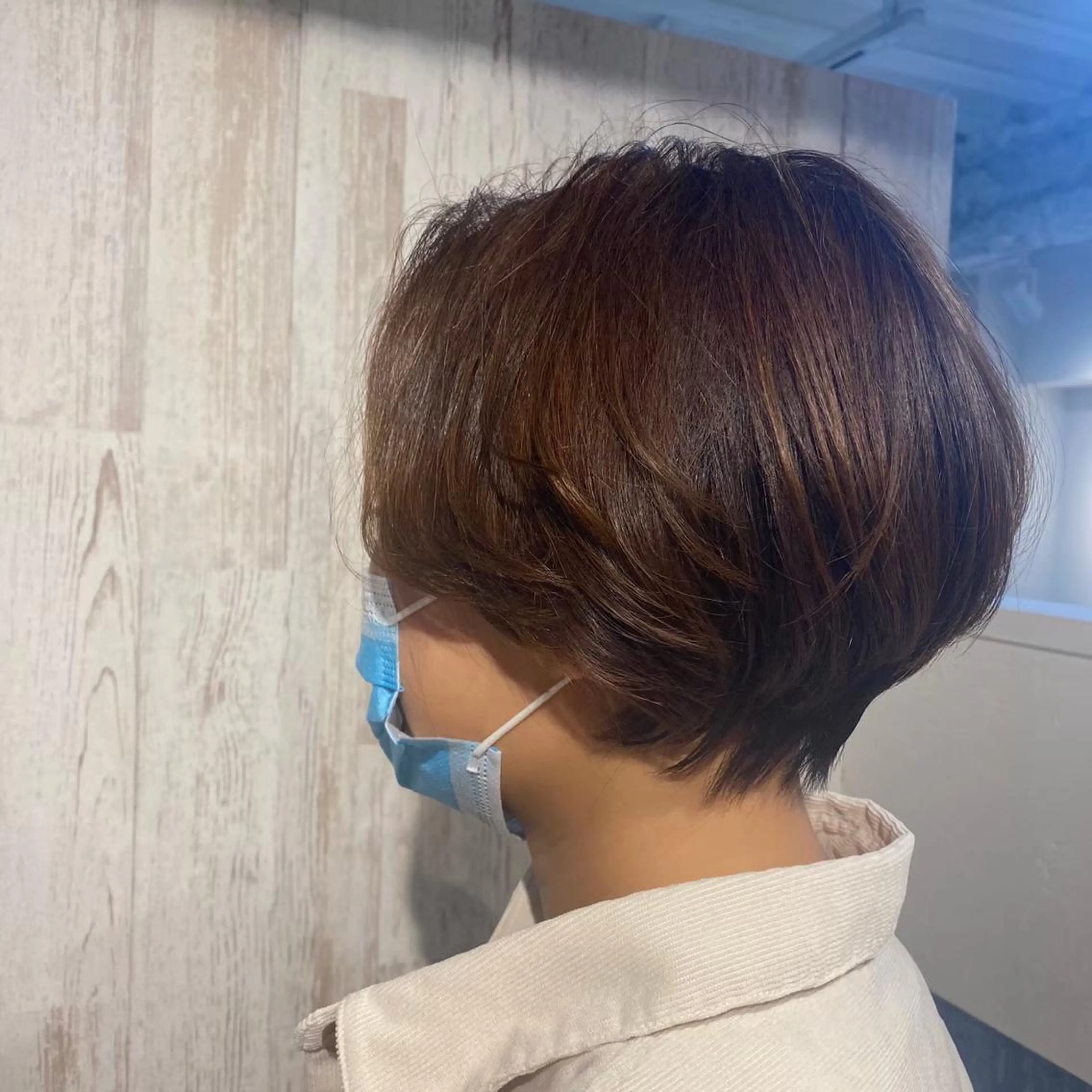 ショート 山本 帆乃果のヘアスタイル