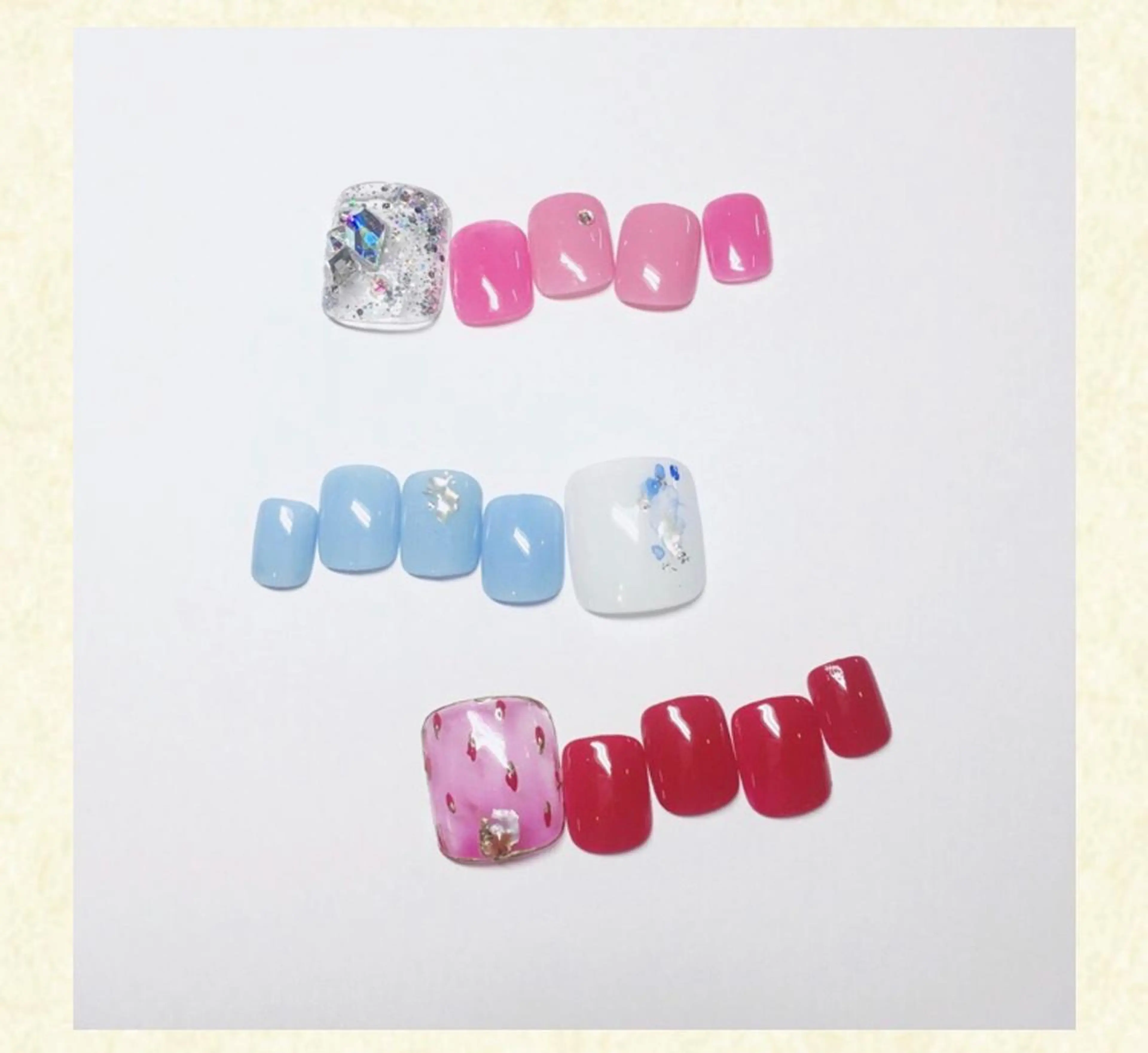 ネイル 深爪・巻き爪 専門サンセリテのネイルデザイン