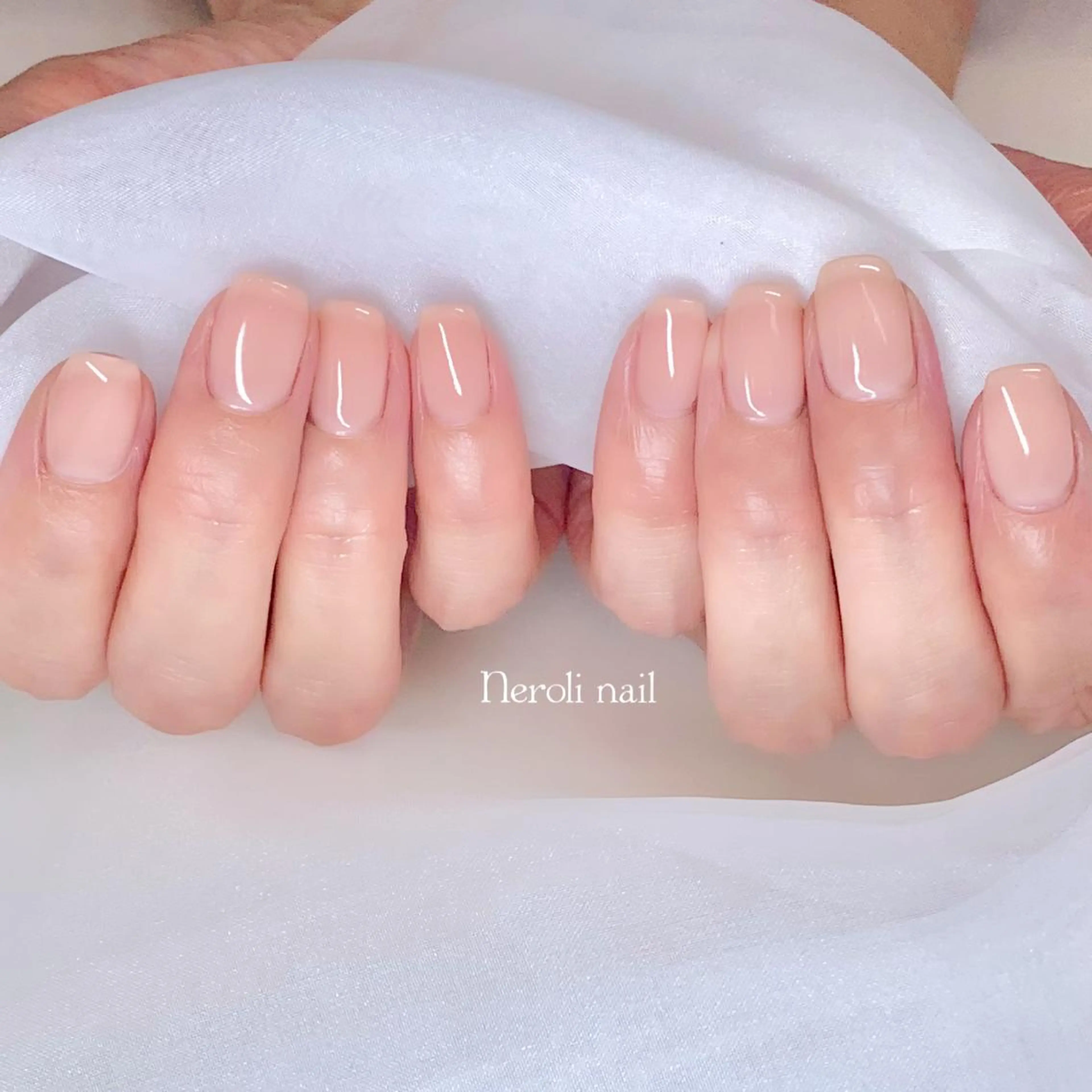ネイル ワンカラーネイル Neroli nailのネイルデザイン