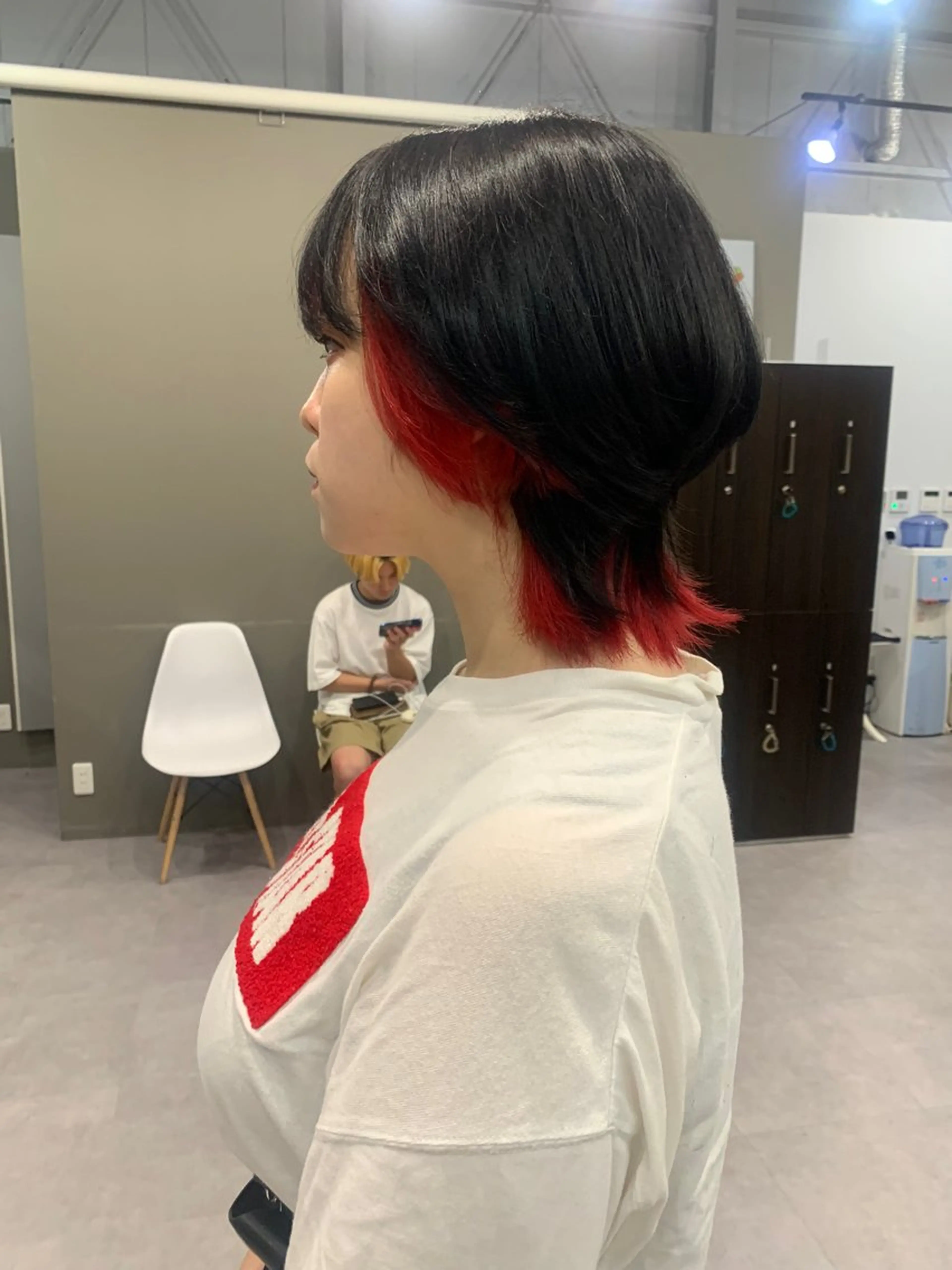 カラー 酸性ストレート 髪質改善のヘアスタイル